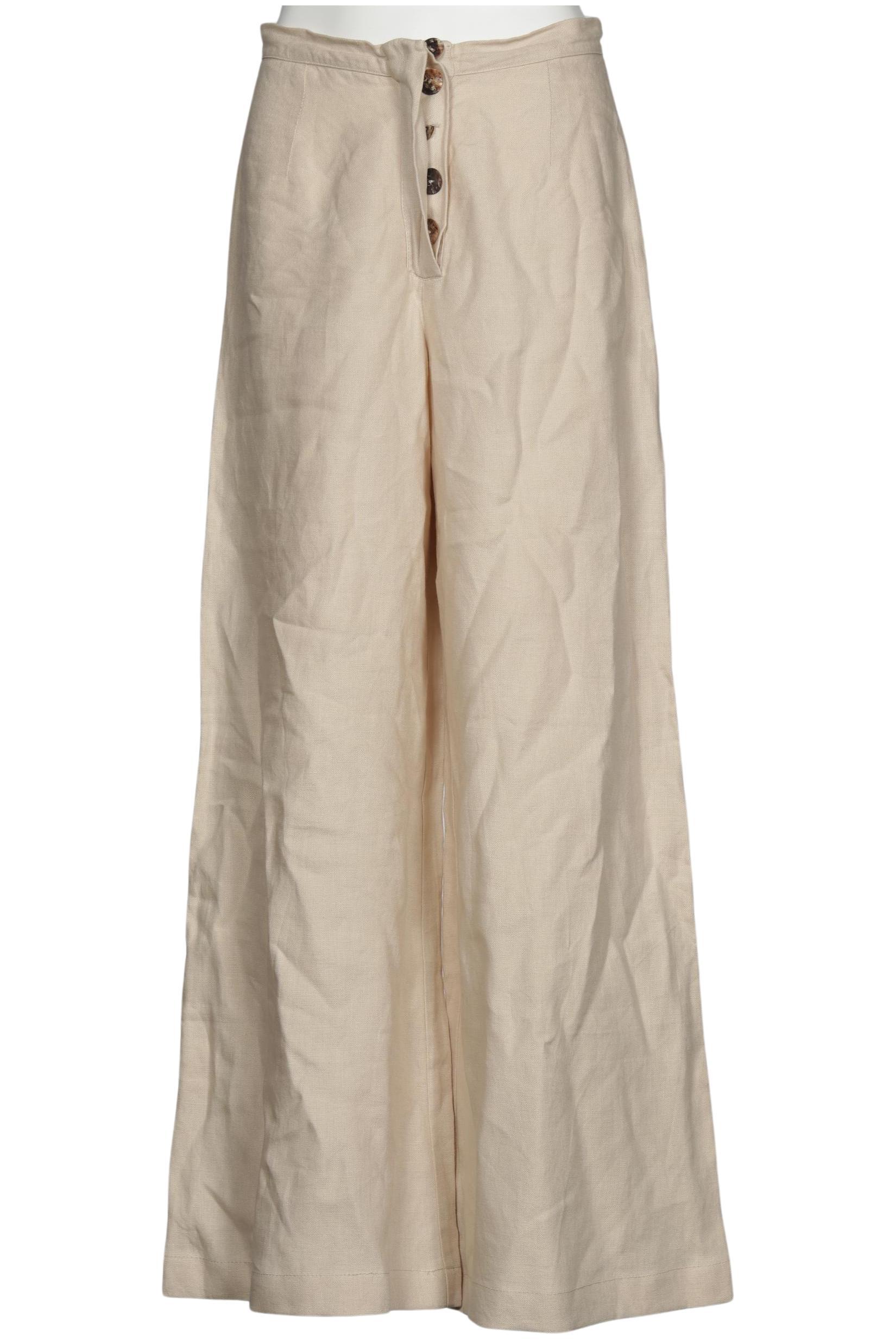 

Sarah Pacini Damen Stoffhose, beige, Gr. 0