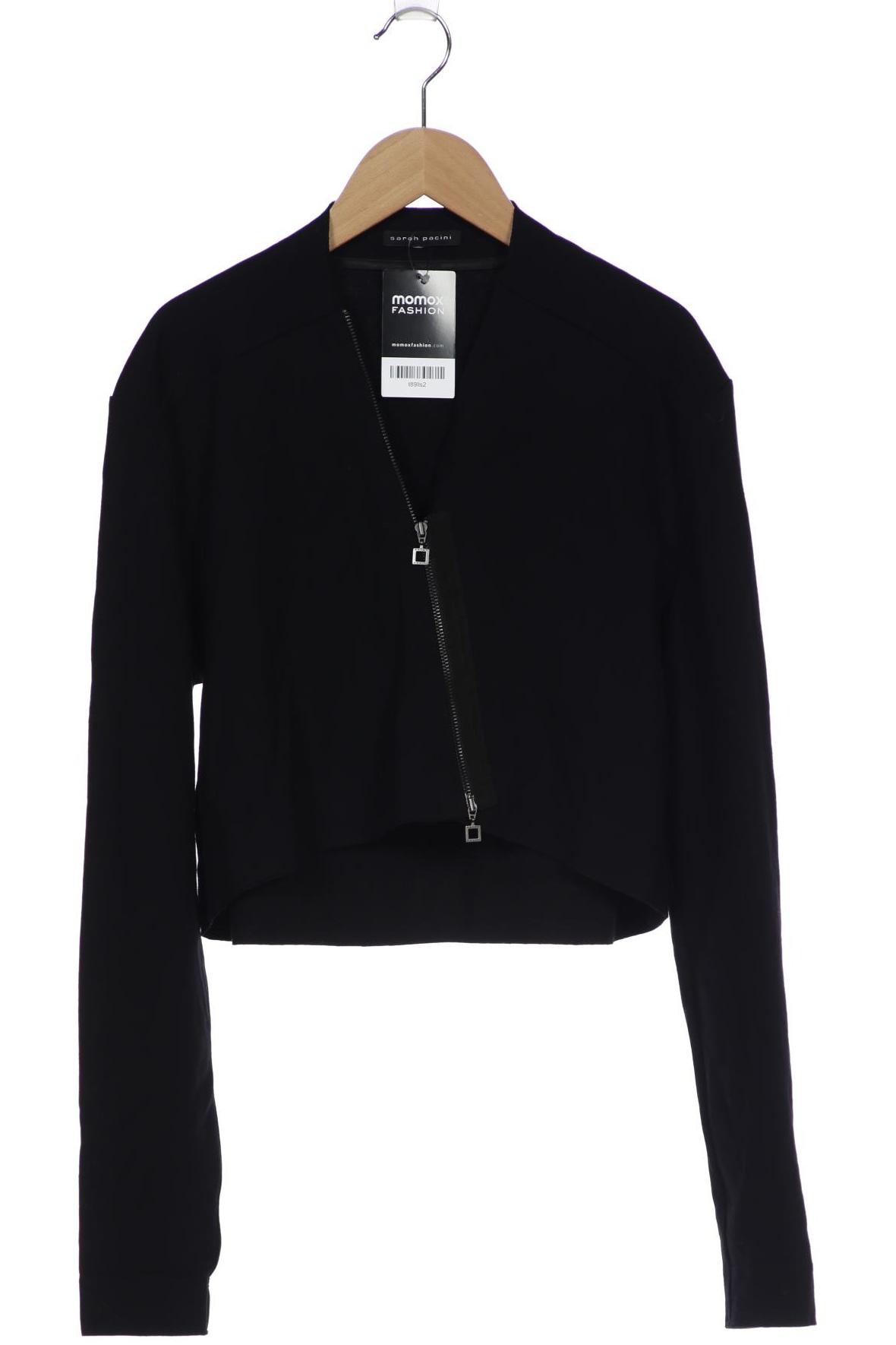 

Sarah Pacini Damen Jacke, schwarz, Gr. 44