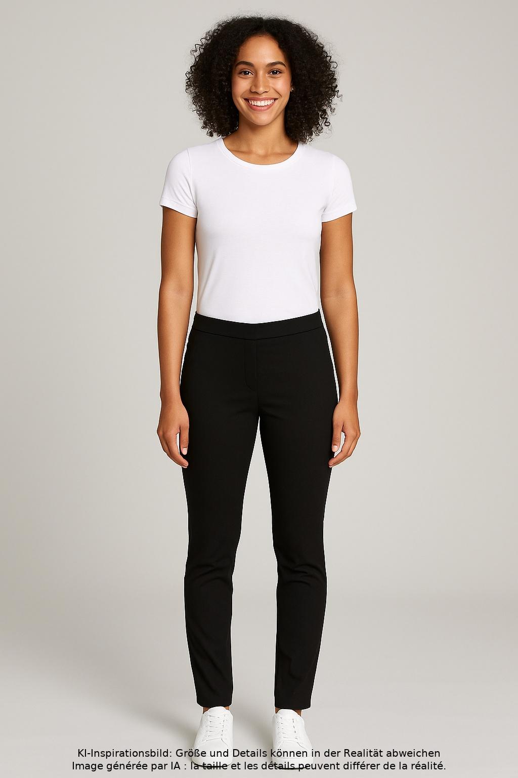 

Sarah Pacini Damen Stoffhose, schwarz, Gr. 31