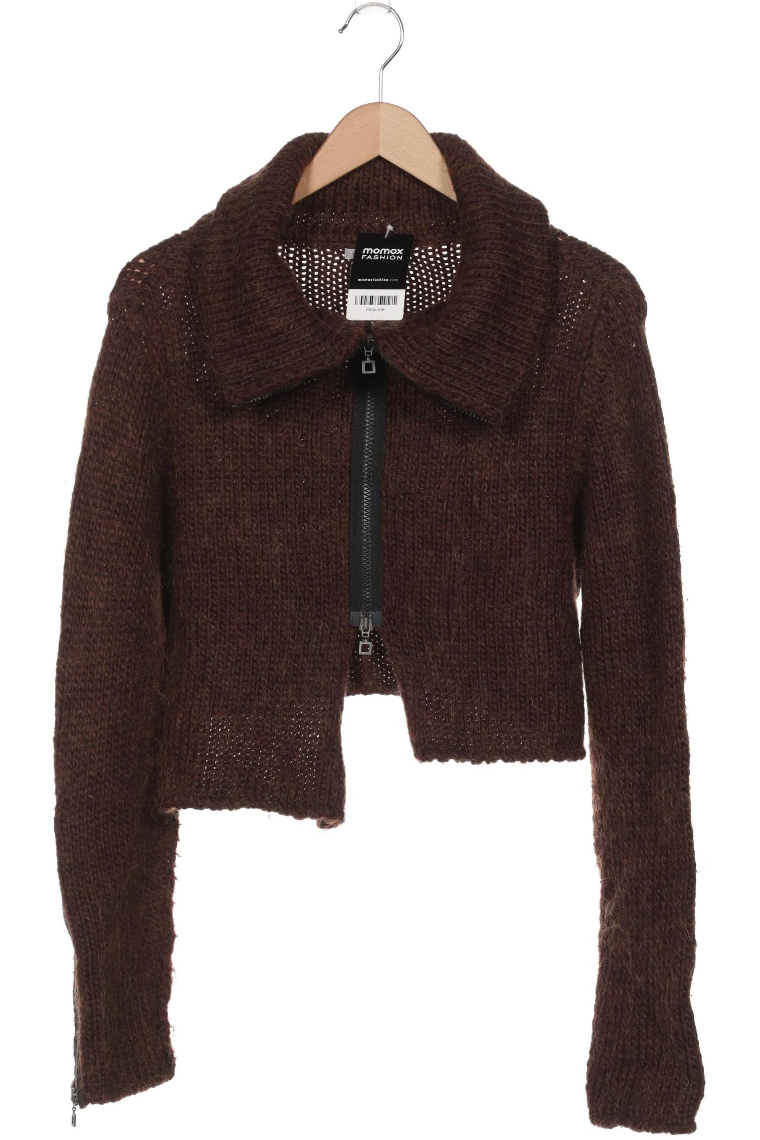 

Sarah Pacini Damen Strickjacke, braun, Gr. 42