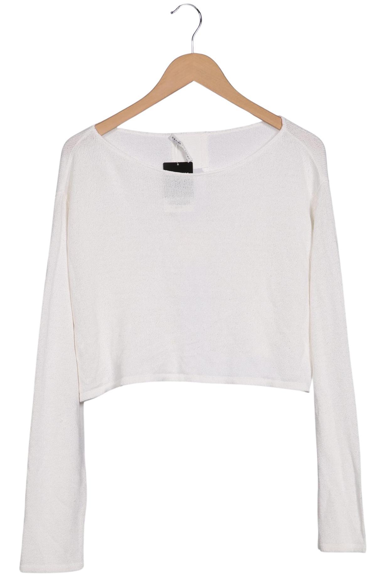

Sarah Pacini Damen Pullover, weiß, Gr. uni