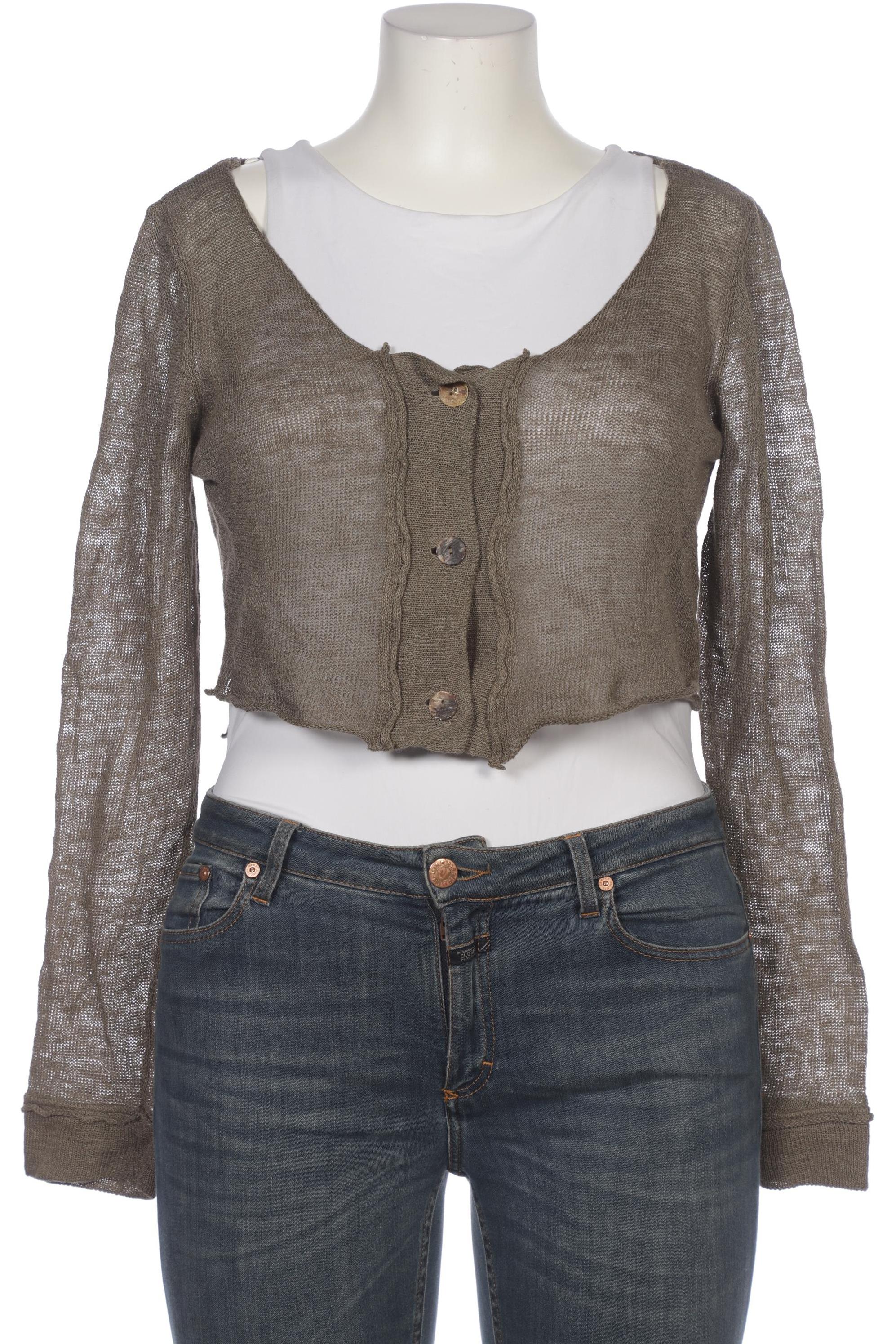 

Sarah Pacini Damen Strickjacke, grün, Gr. 42