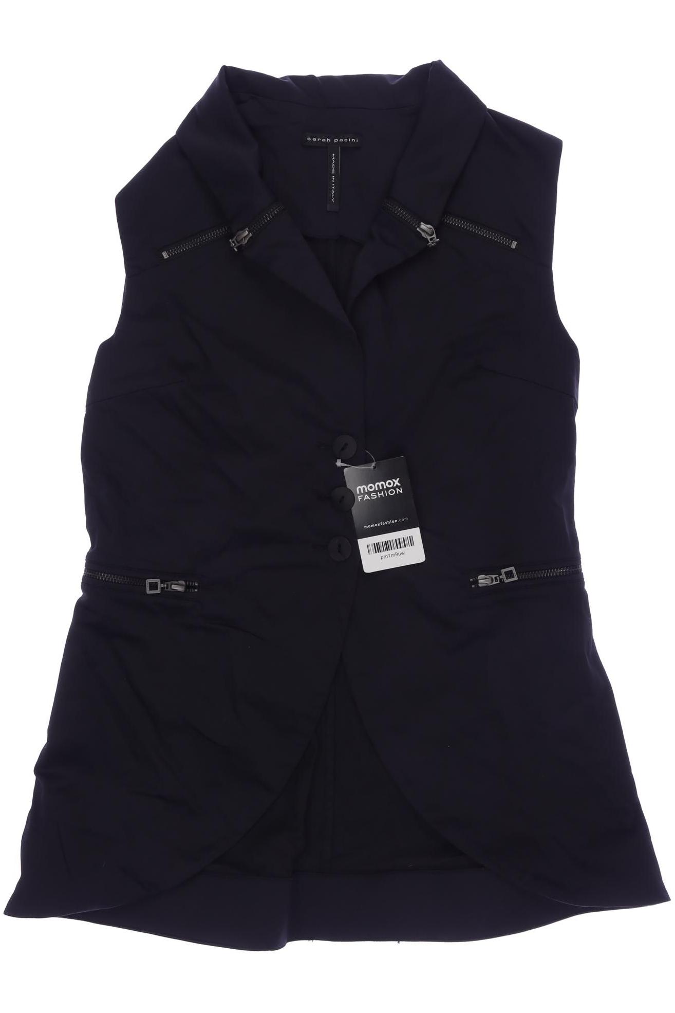 

Sarah Pacini Damen Weste, schwarz, Gr. 36