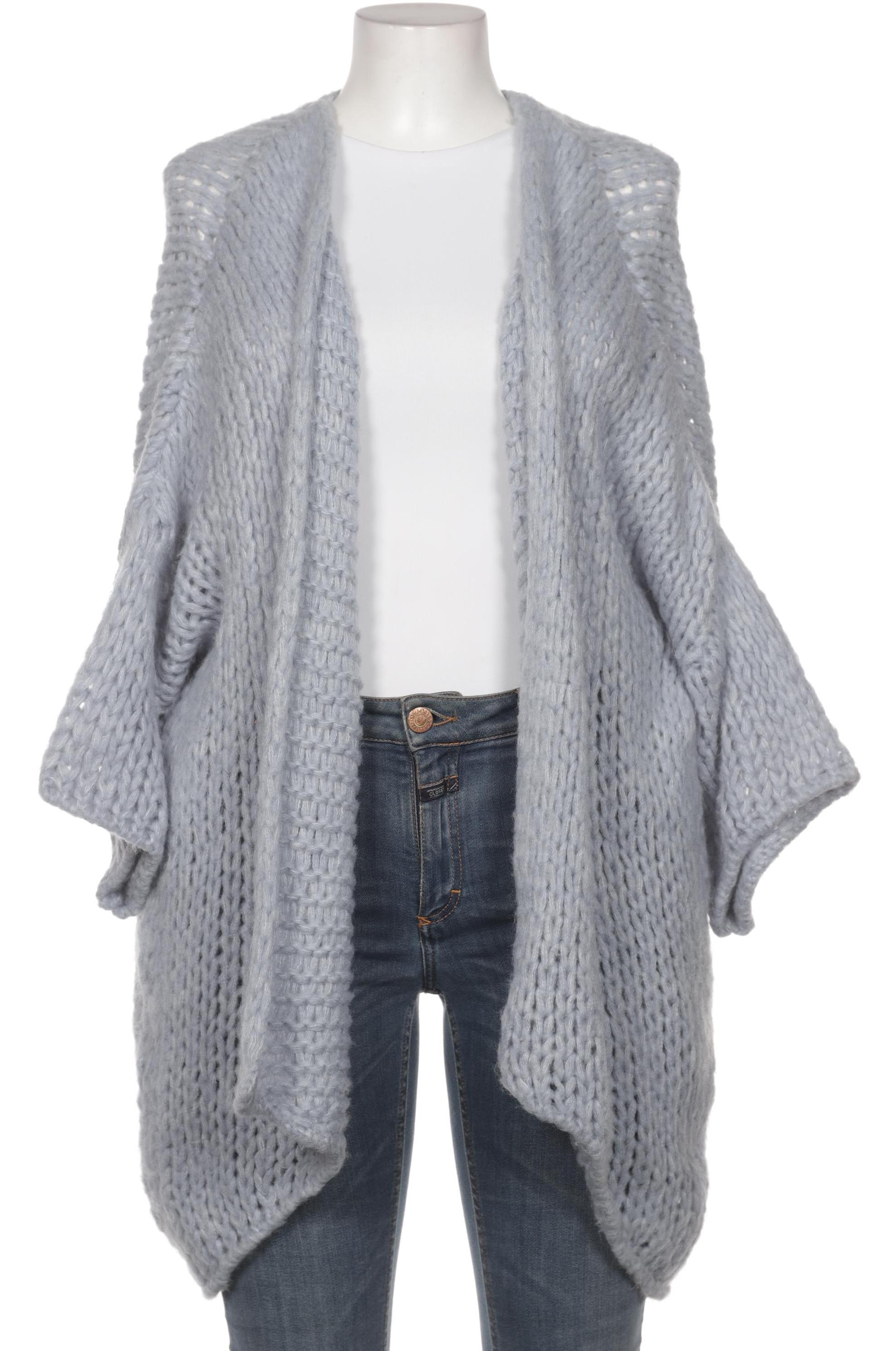 

Sarah Pacini Damen Strickjacke, hellblau, Gr. 48