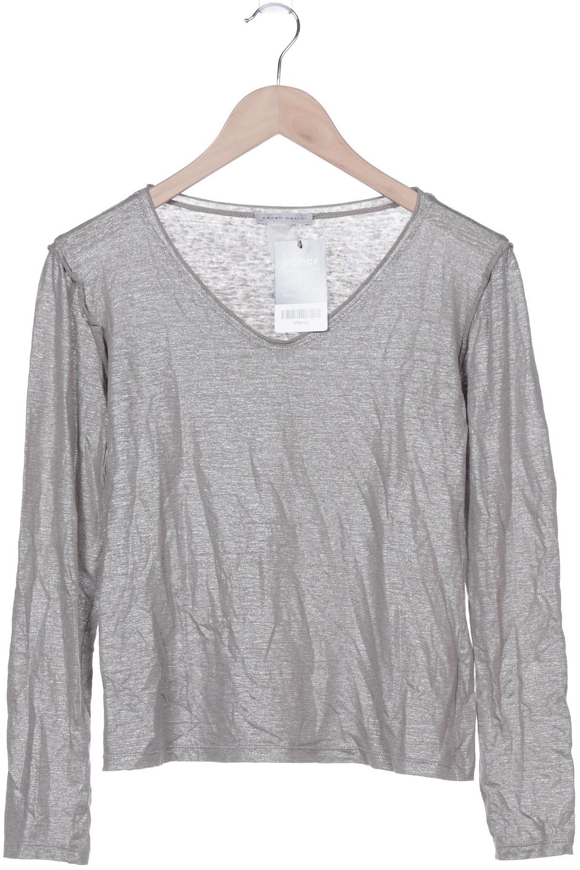 

Sarah Pacini Damen Langarmshirt, grau, Gr. 36