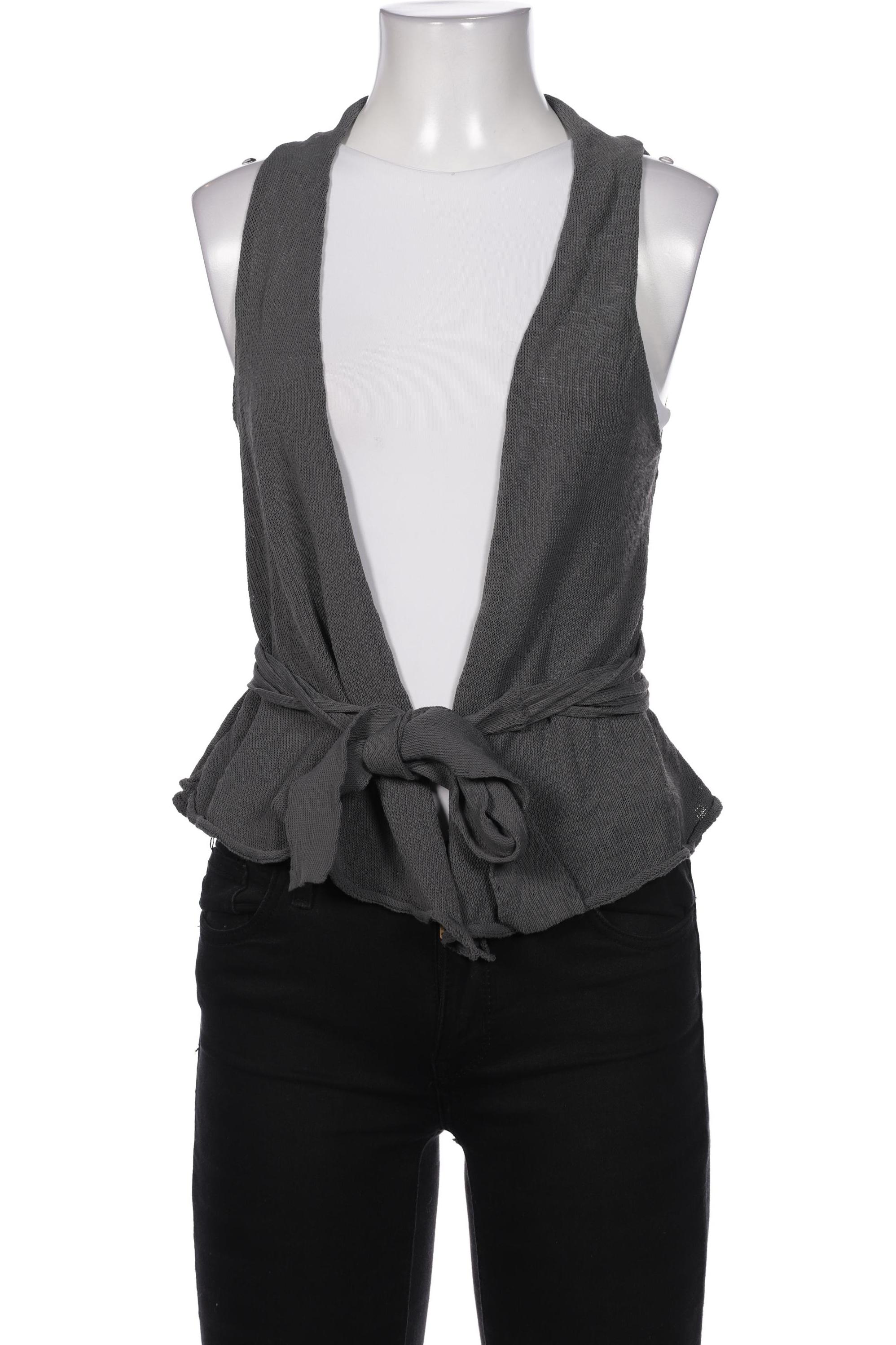

Sarah Pacini Damen Strickjacke, grau, Gr. 36