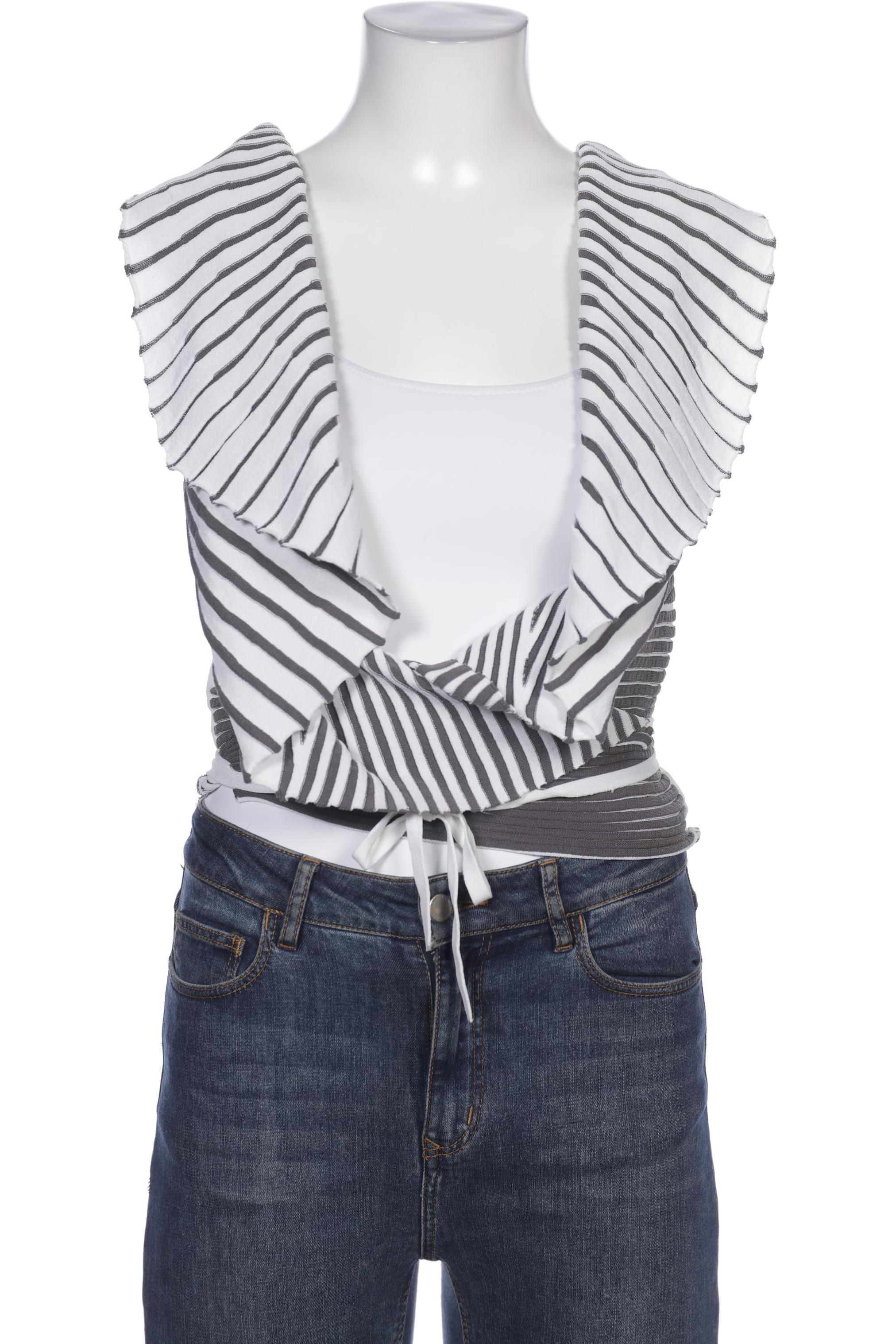 

Sarah Pacini Damen Strickjacke, weiß, Gr. 36