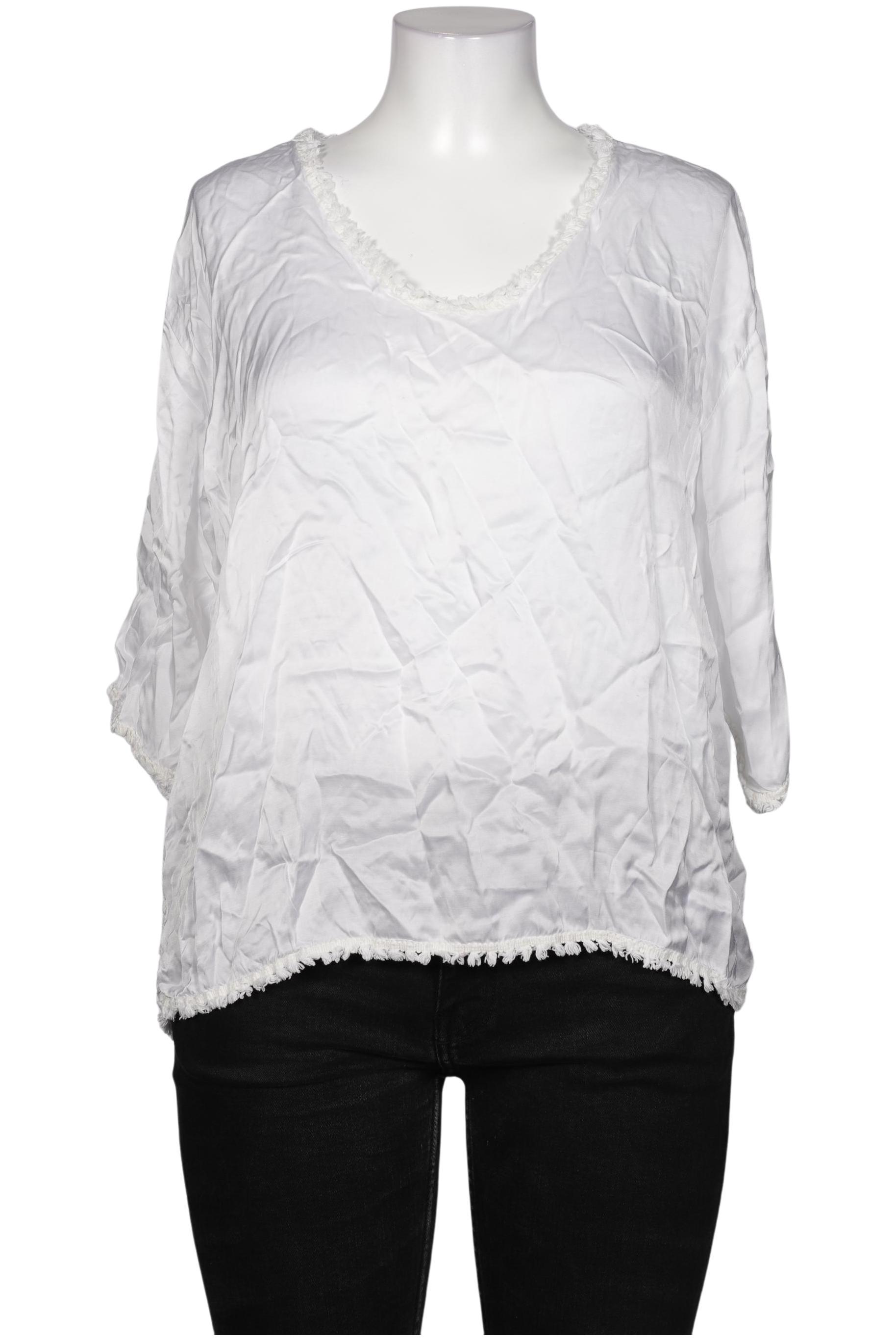

Sarah Pacini Damen Bluse, weiß, Gr. 44