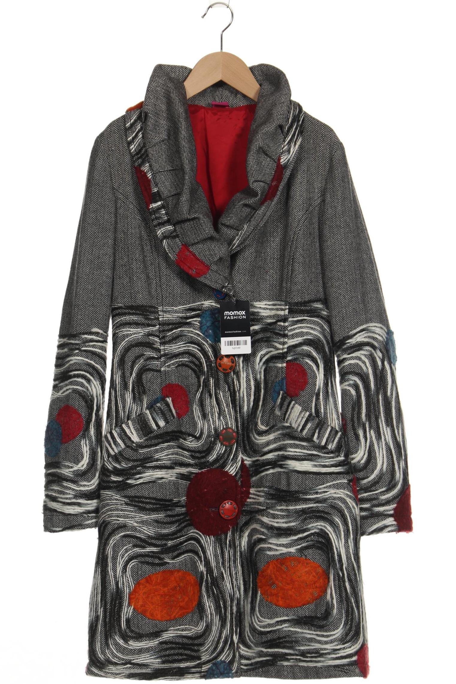 

Save THE Queen! Damen Mantel, schwarz, Gr. 36