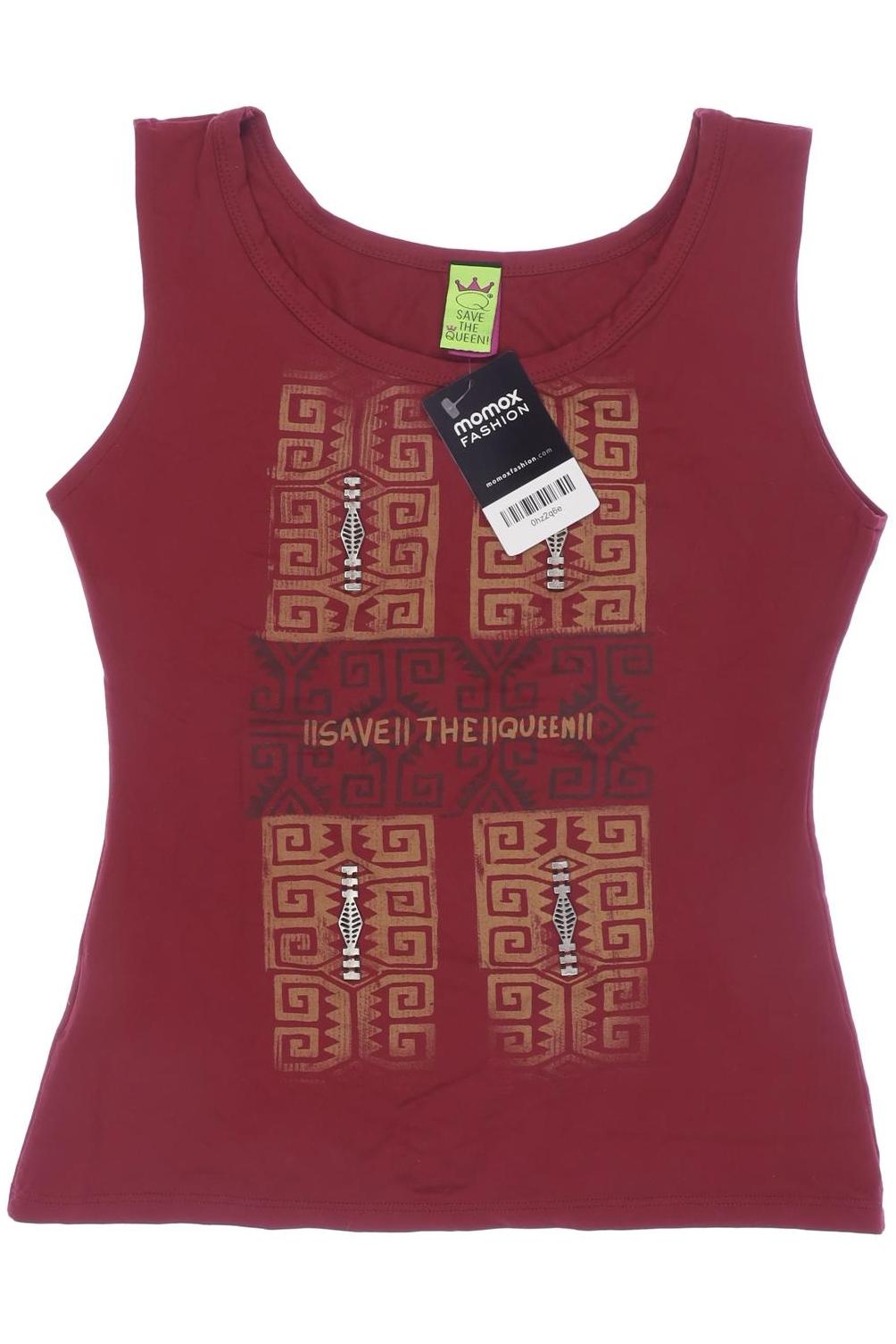 

Save THE Queen! Damen Top, bordeaux, Gr. 38