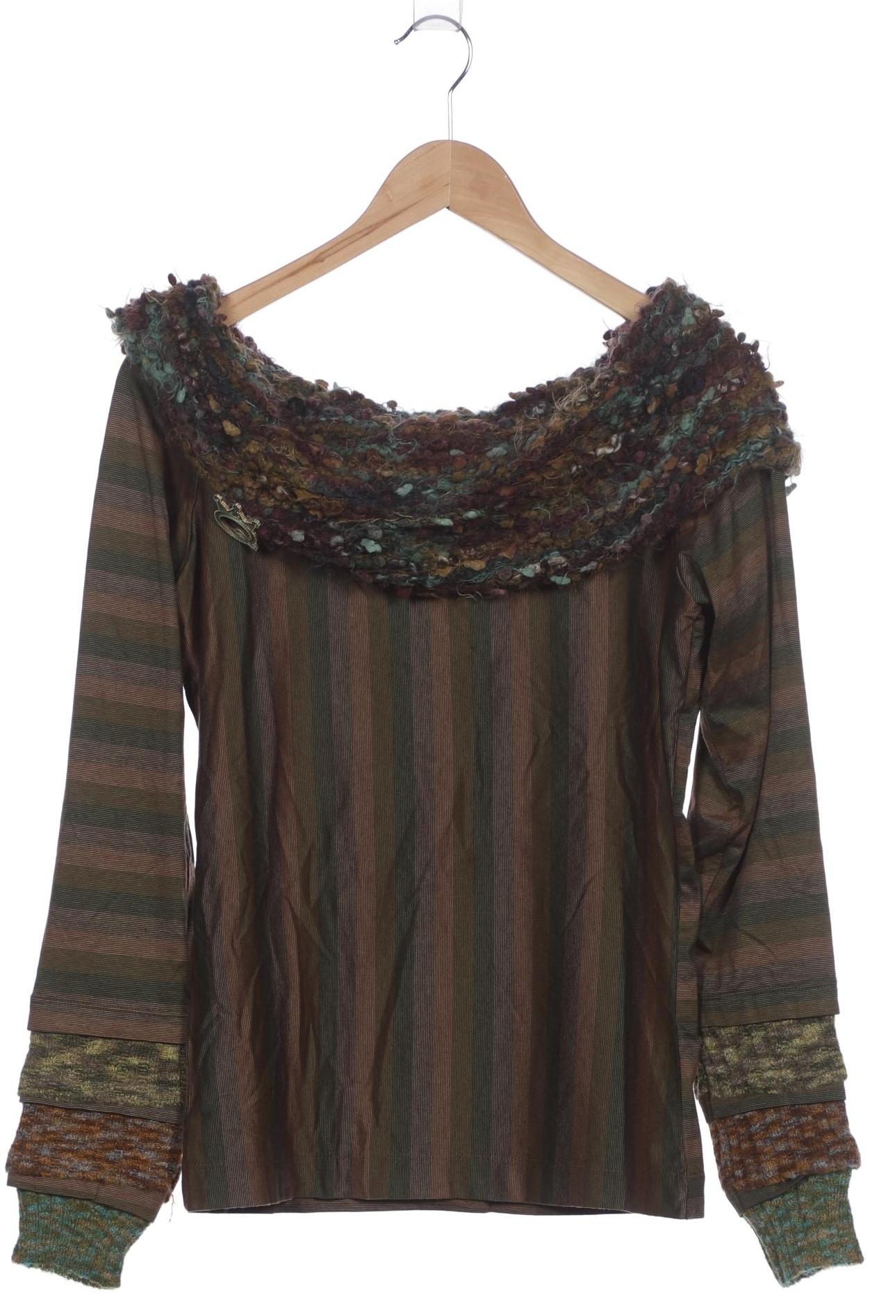 

Save THE Queen! Damen Langarmshirt, grün, Gr. 44