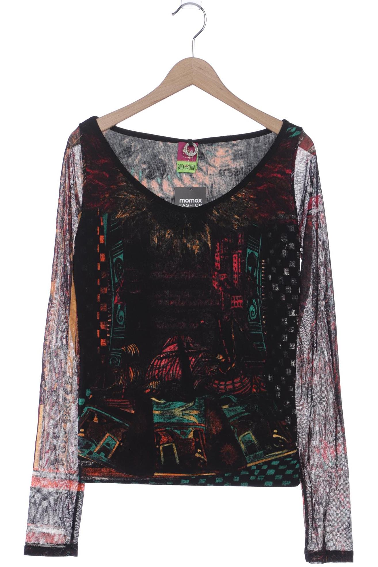 

Save THE Queen! Damen Langarmshirt, schwarz, Gr.