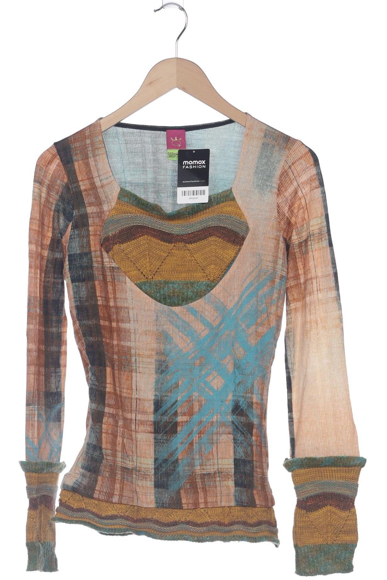 

Save THE Queen! Damen Langarmshirt, orange, Gr. 44