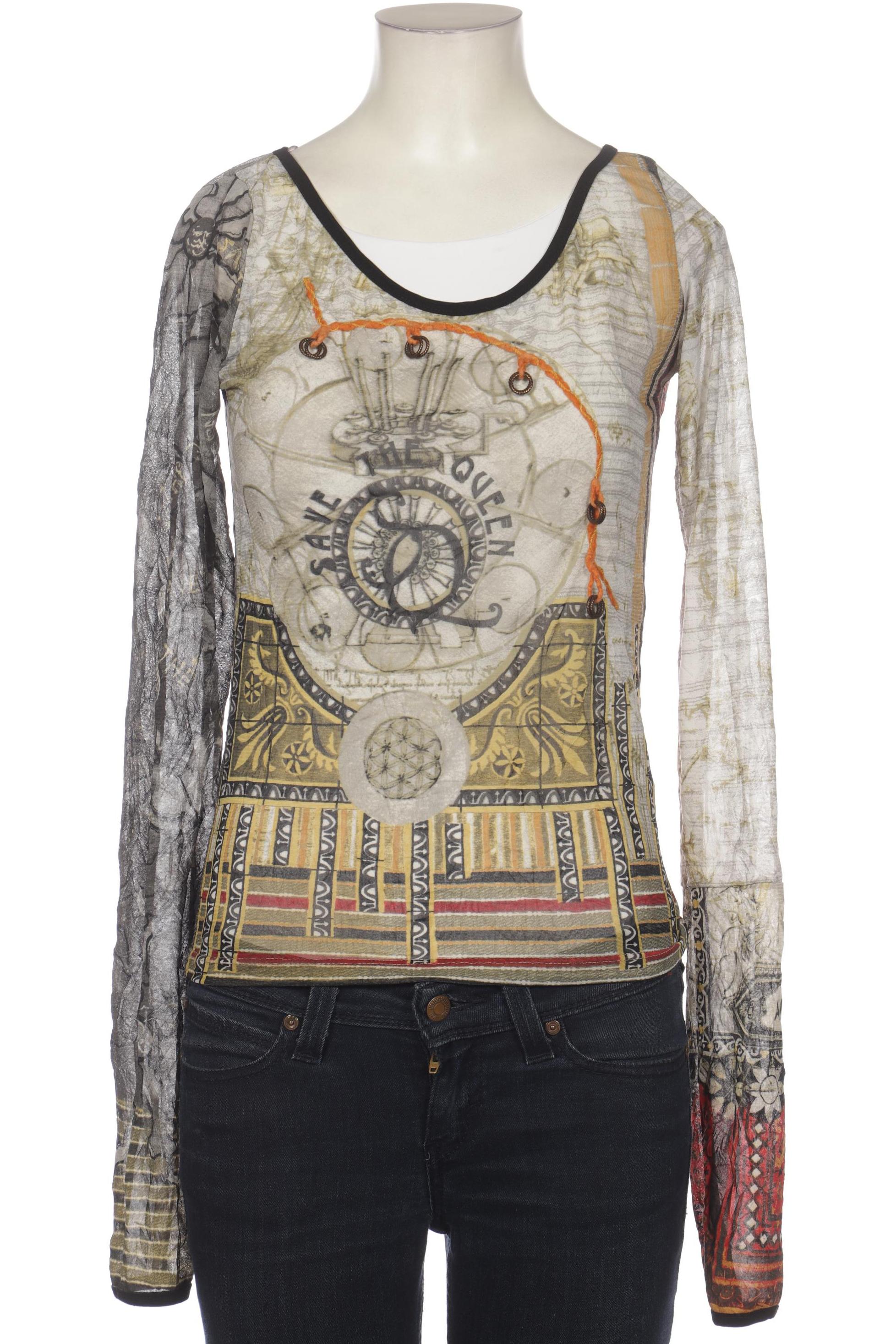 

Save THE Queen! Damen Bluse, grau, Gr. 36