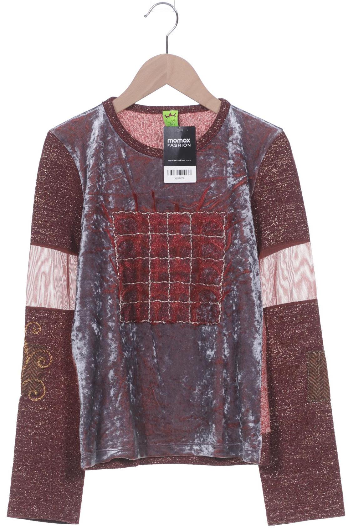 

Save THE Queen! Damen Langarmshirt, bordeaux, Gr. 42