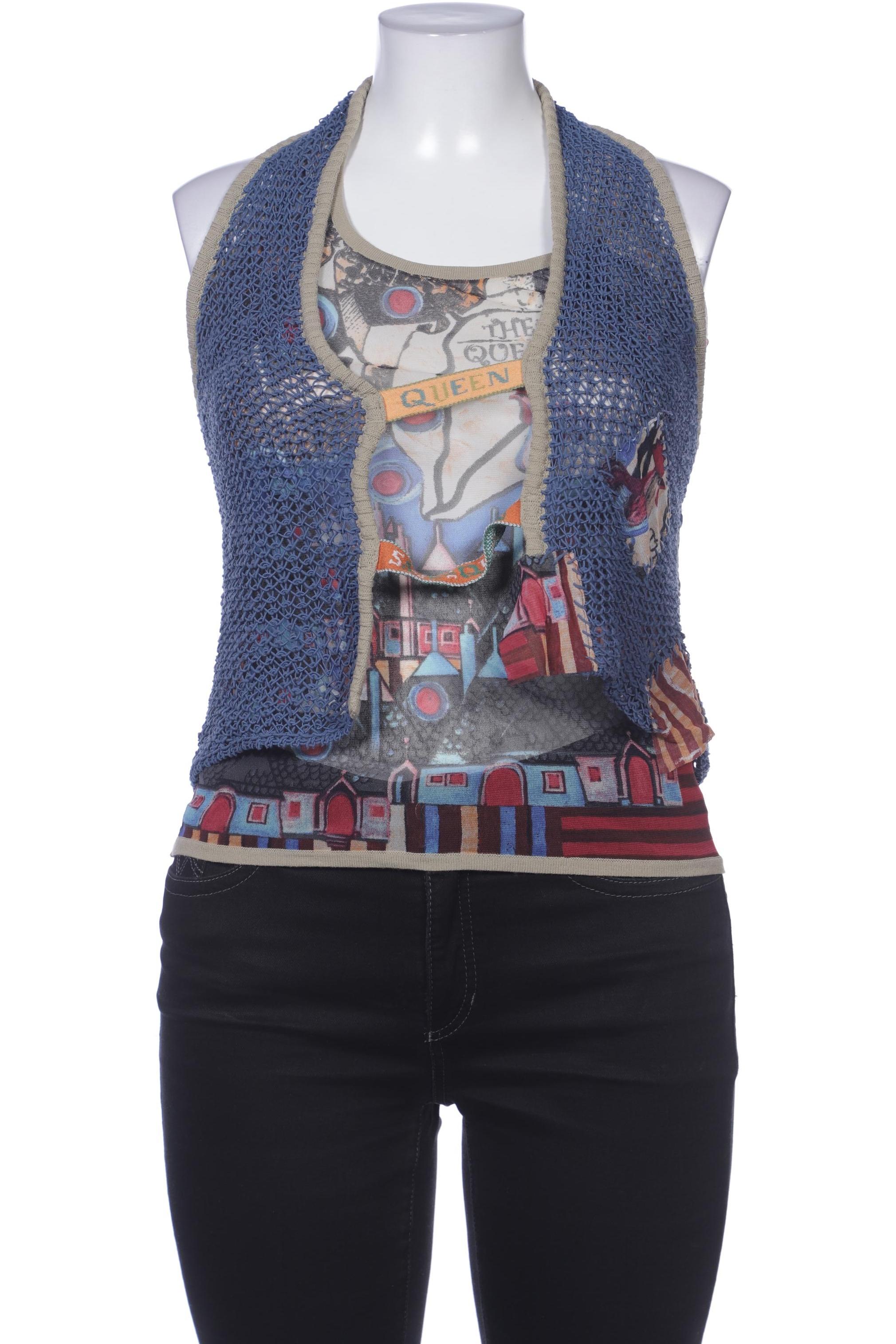 

Save THE Queen! Damen Top, blau, Gr. 44