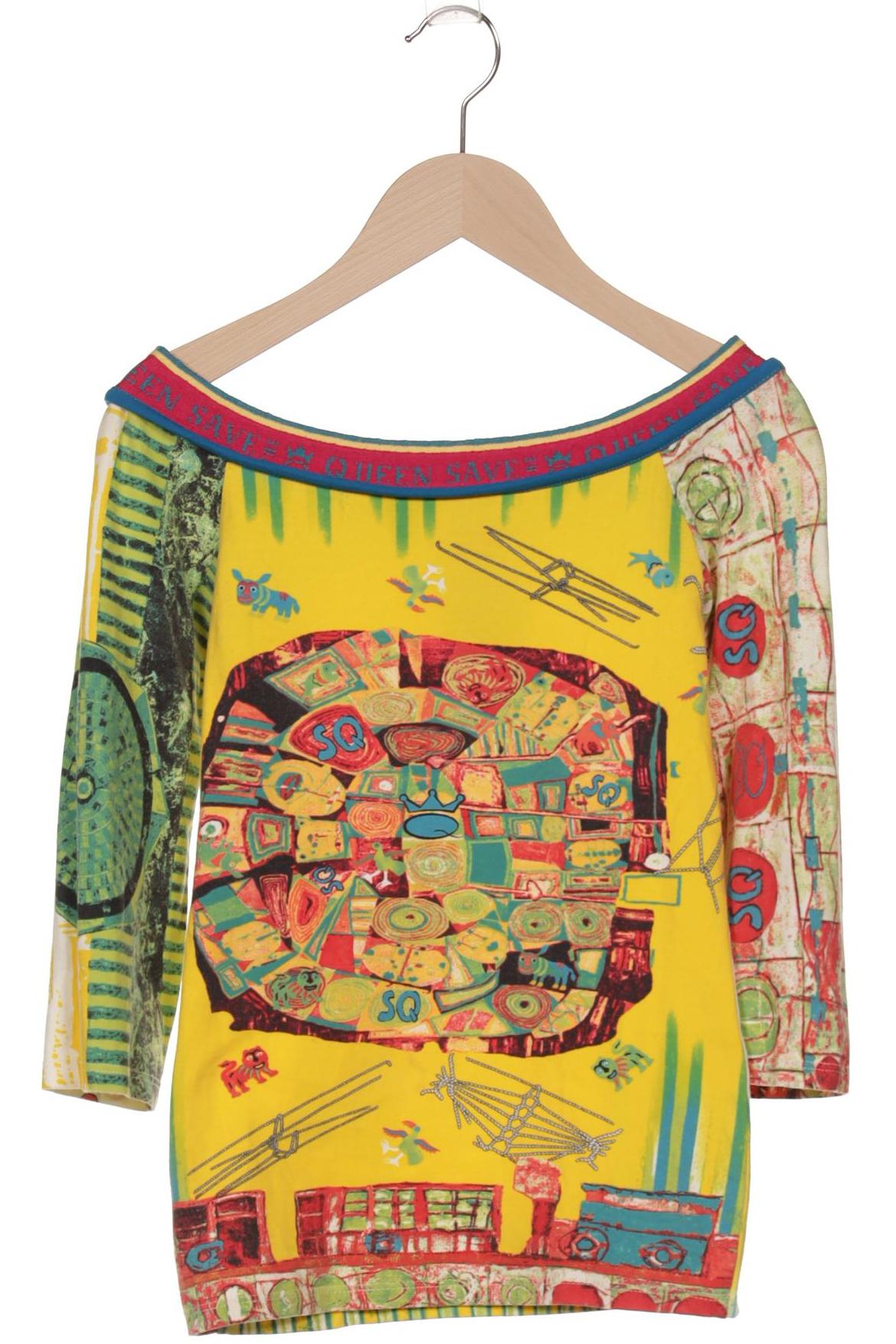 

Save THE Queen! Damen Langarmshirt, mehrfarbig, Gr. 36
