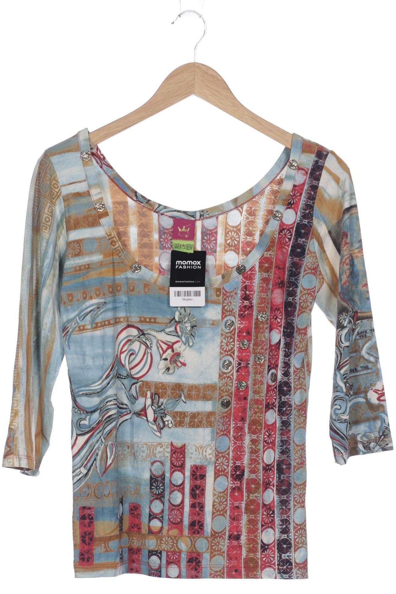 

Save THE Queen! Damen Langarmshirt, mehrfarbig, Gr. 44