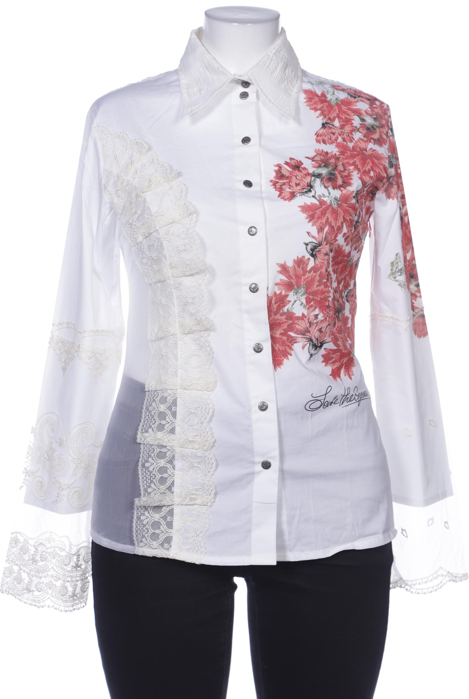 

Save THE Queen! Damen Bluse, weiß, Gr. 44