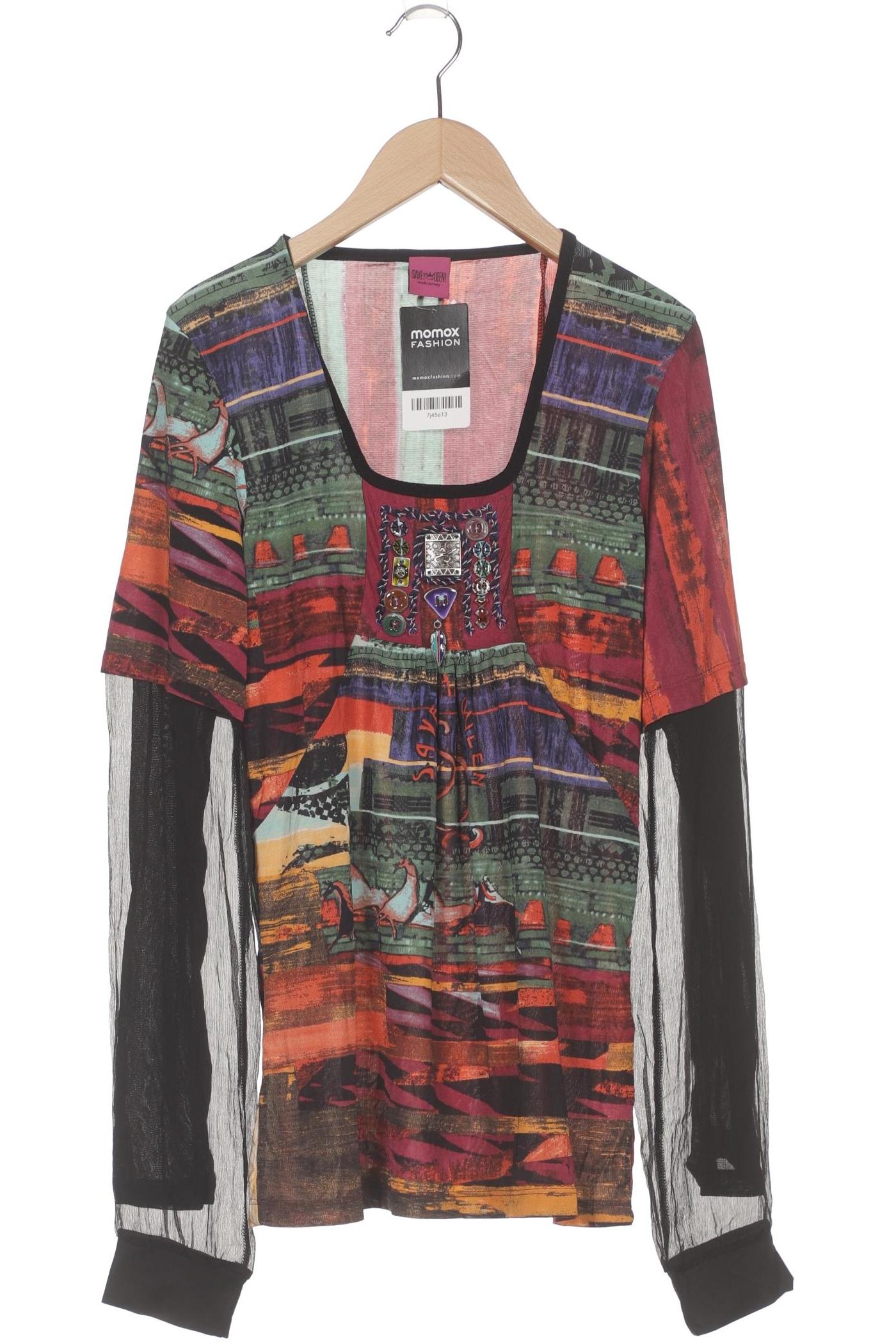 

Save THE Queen! Damen Langarmshirt, schwarz, Gr. 46