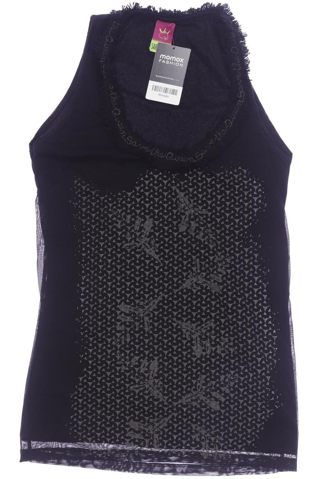 

Save THE Queen! Damen Top, schwarz, Gr. 44