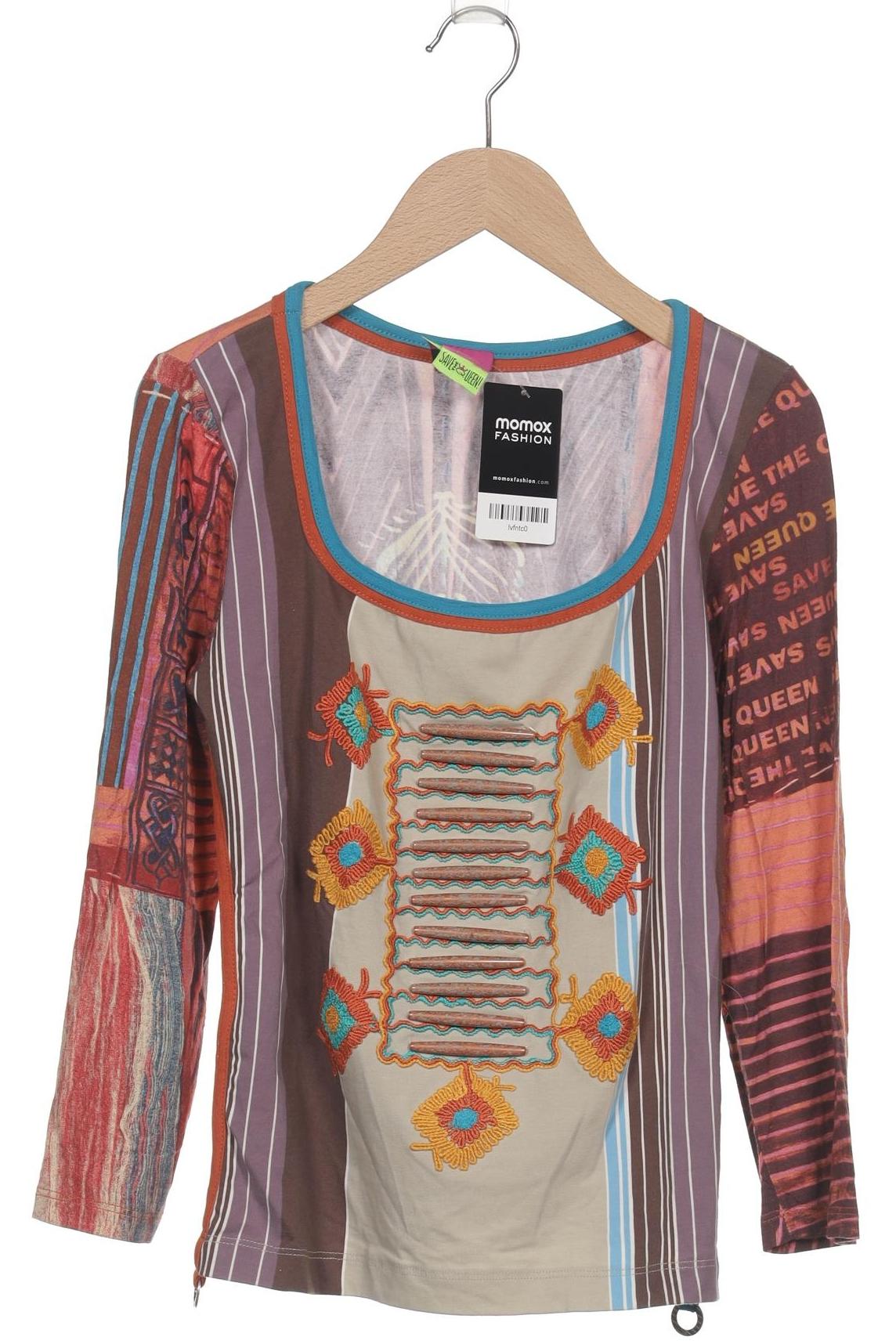 

Save THE Queen! Damen Langarmshirt, mehrfarbig, Gr. 44