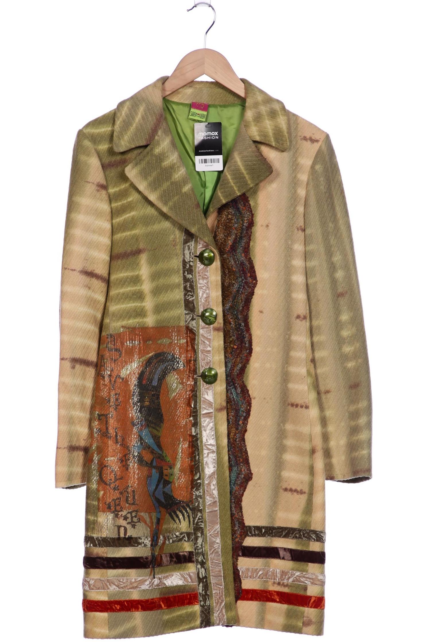 

Save THE Queen! Damen Mantel, grün, Gr. 44