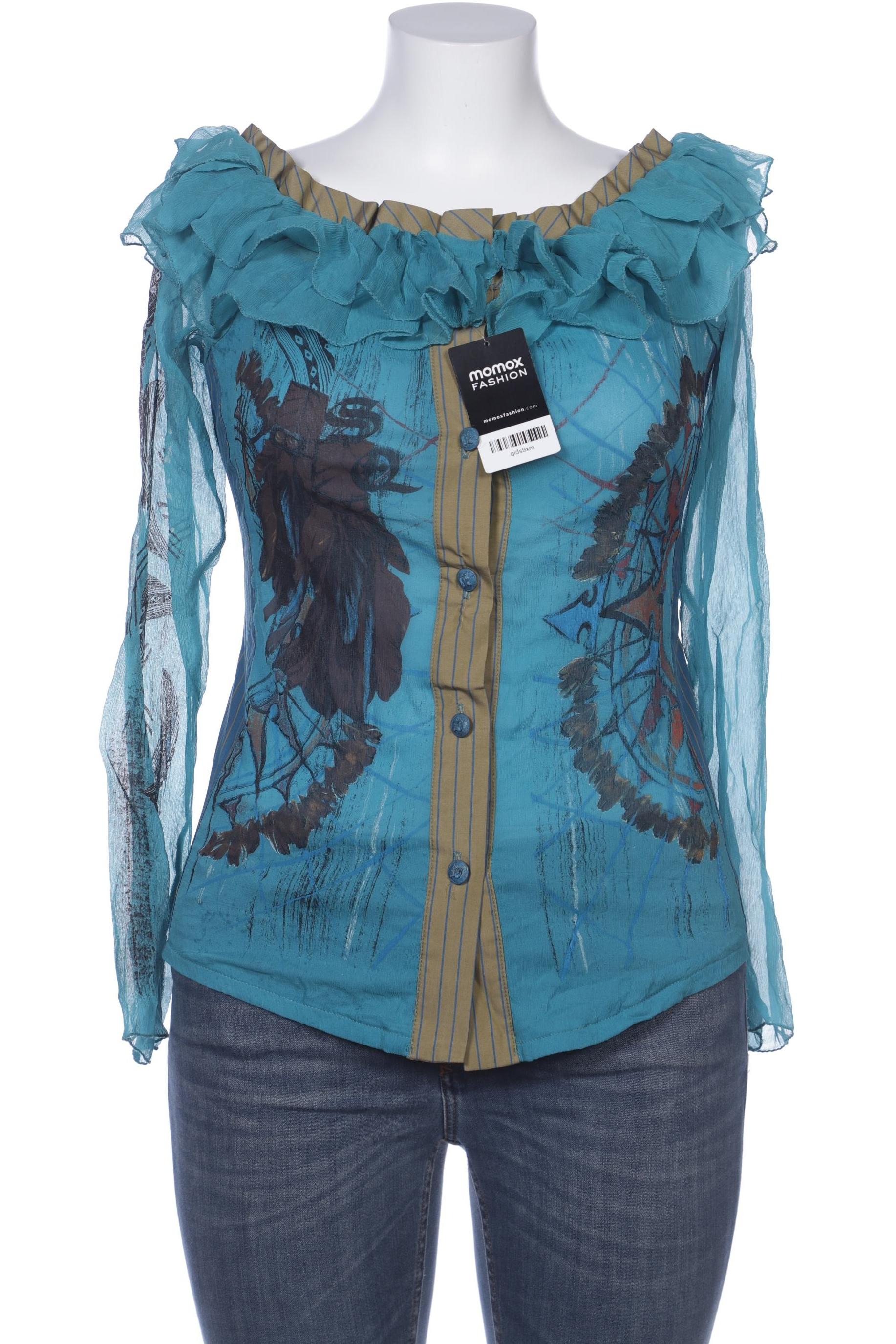 

Save THE Queen! Damen Bluse, blau, Gr. 44