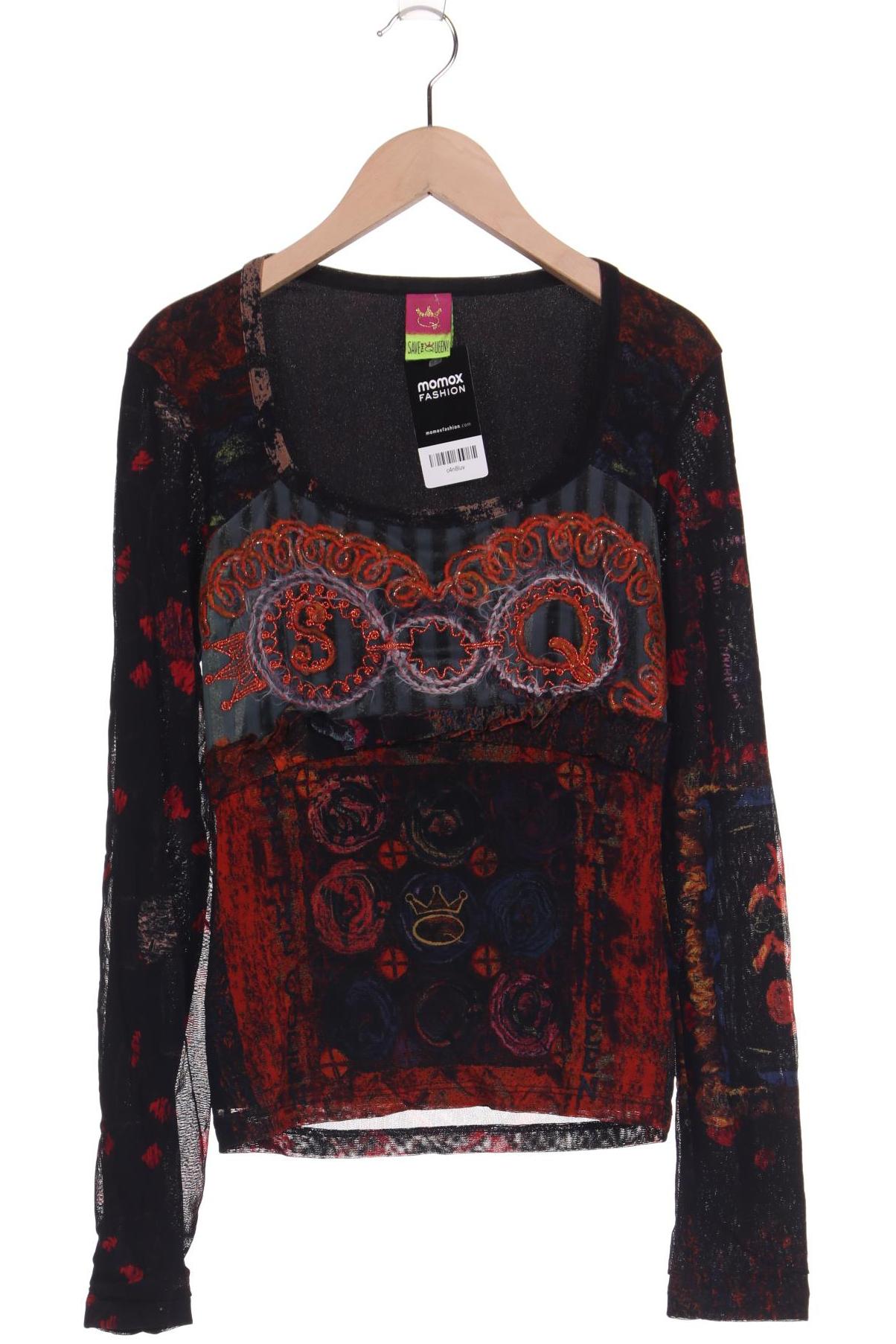 

SAVE THE QUEEN! Damen Langarmshirt, schwarz
