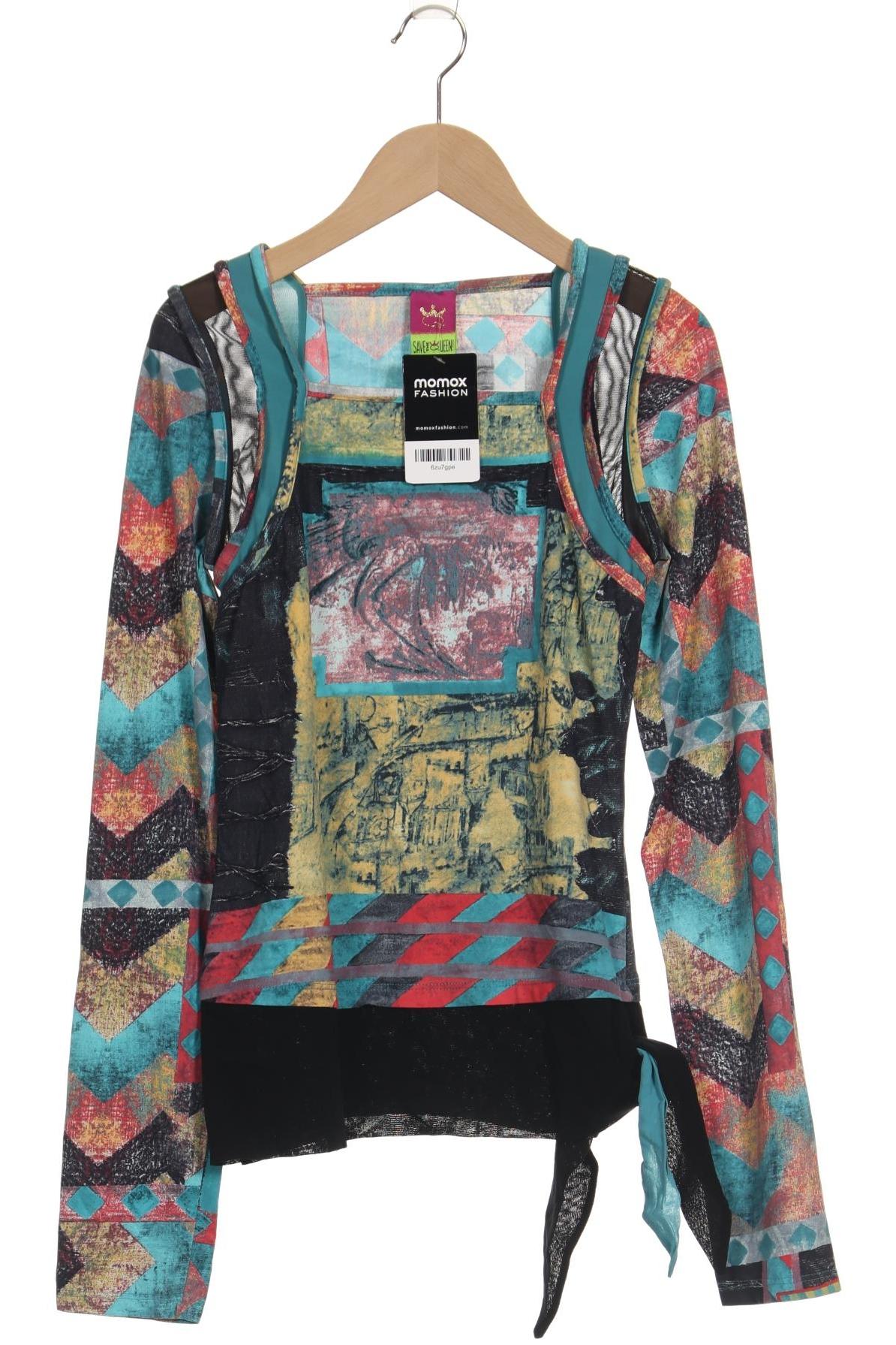 

Save THE Queen! Damen Langarmshirt, mehrfarbig, Gr. 42