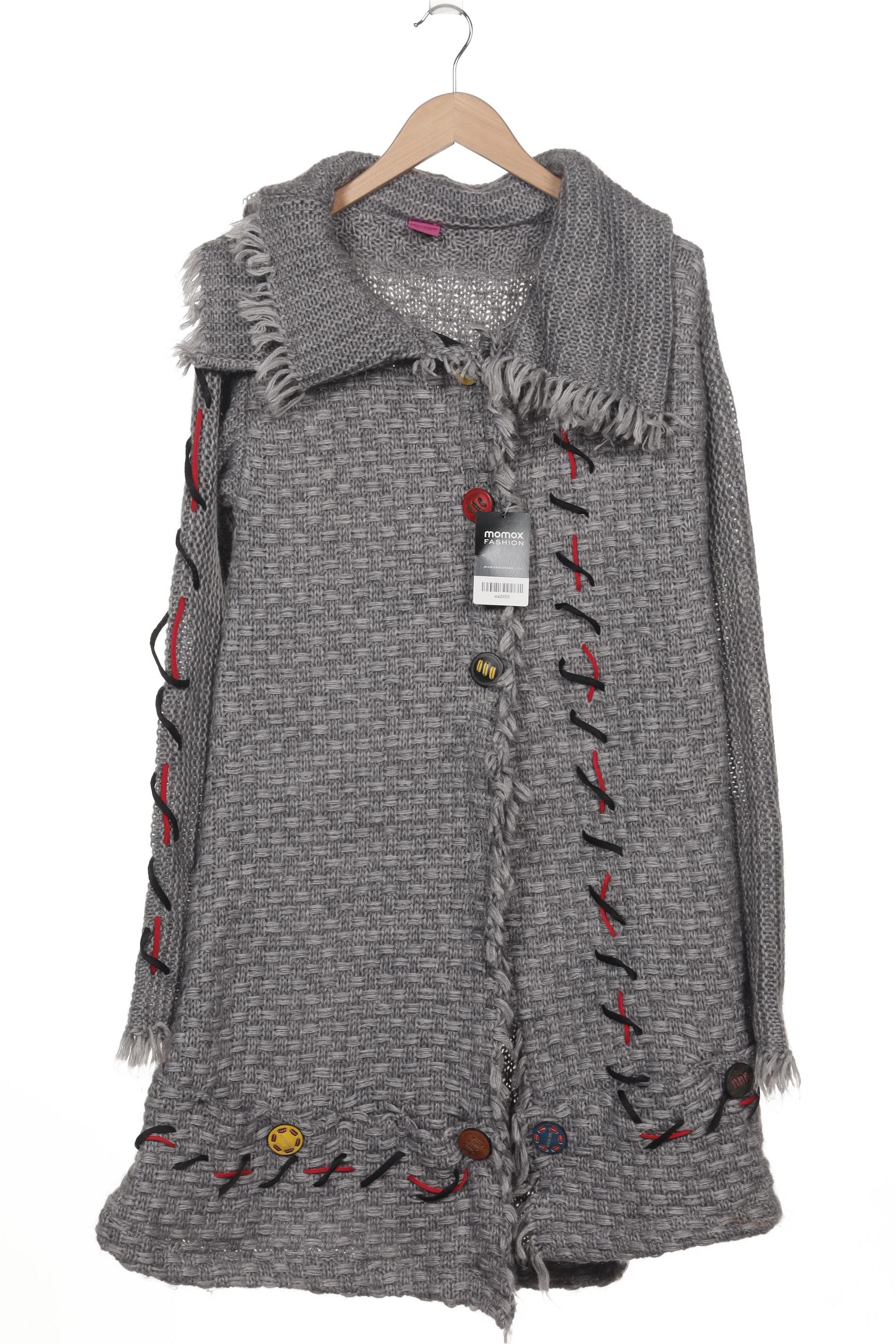 

Save THE Queen! Damen Strickjacke, grau, Gr. 46