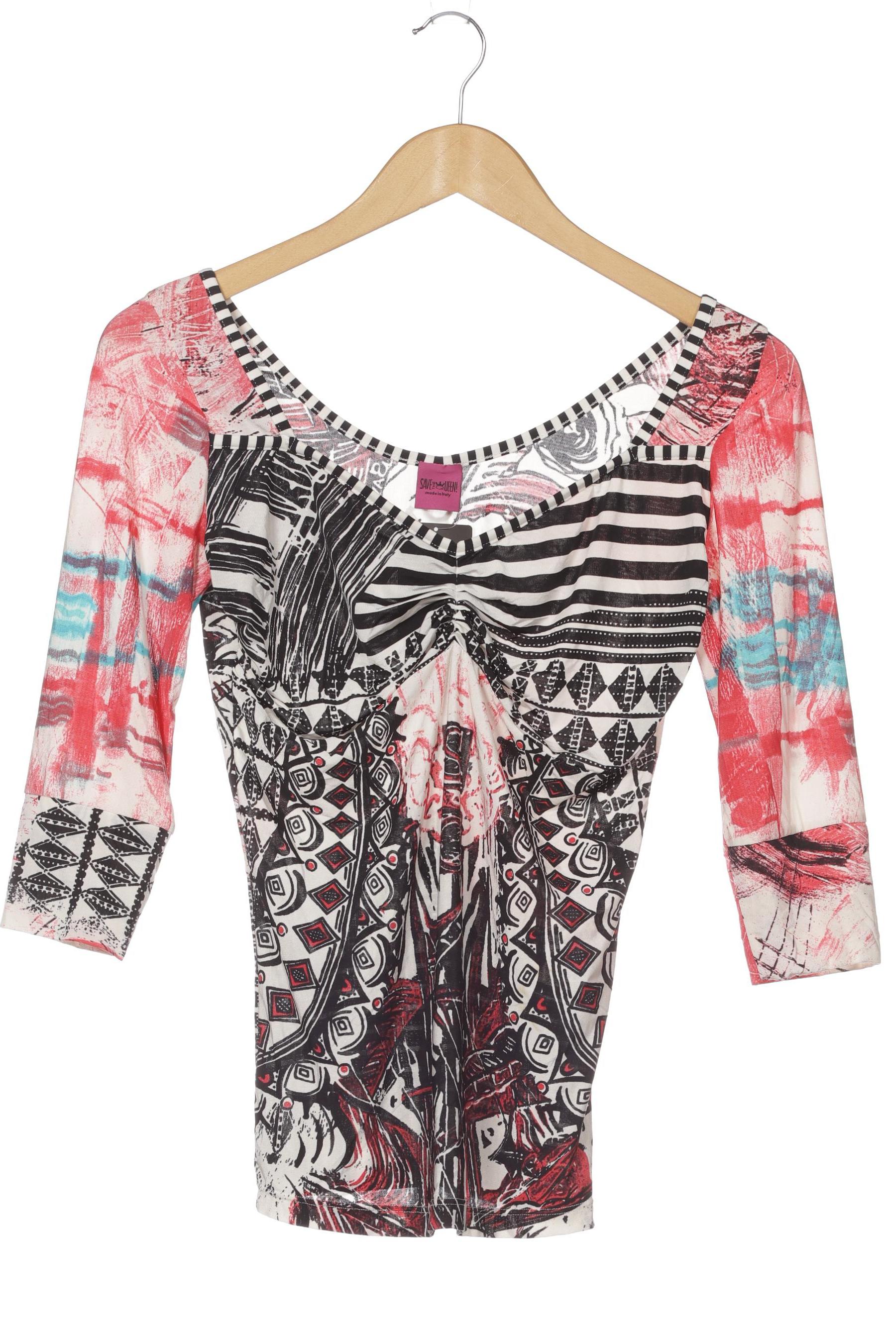 

Save THE Queen! Damen Langarmshirt, mehrfarbig, Gr.