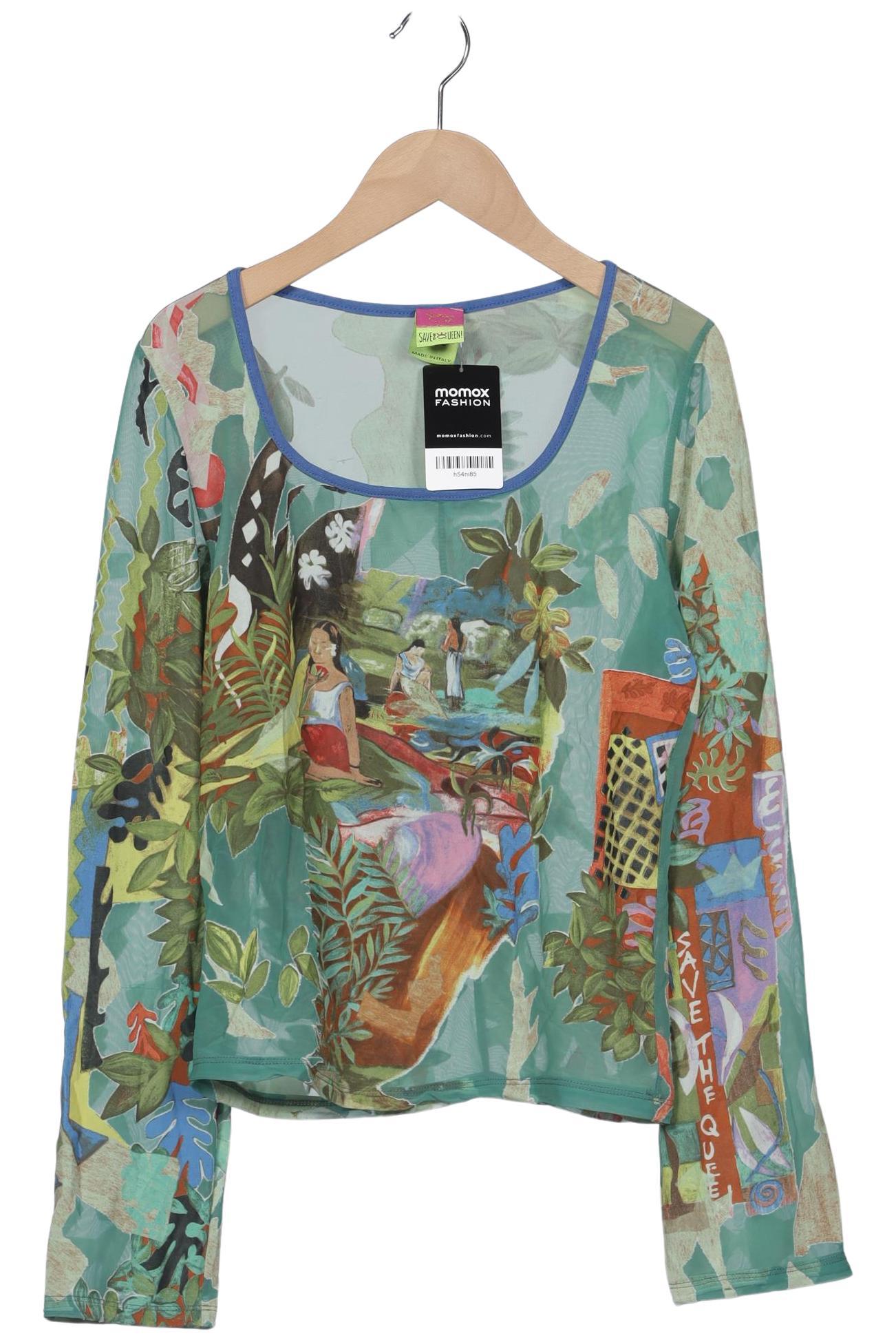 

Save THE Queen! Damen Langarmshirt, mehrfarbig, Gr. 44