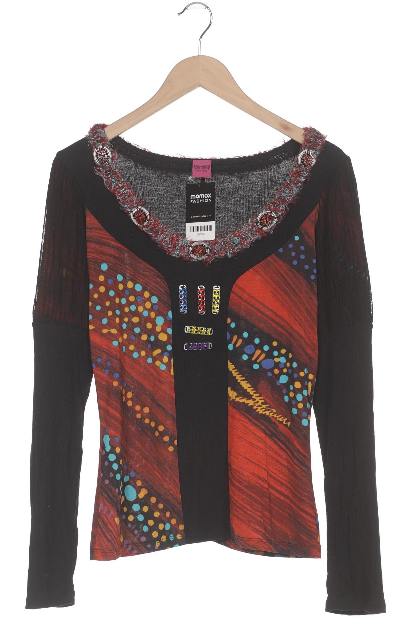 

Save THE Queen! Damen Langarmshirt, schwarz, Gr. 46