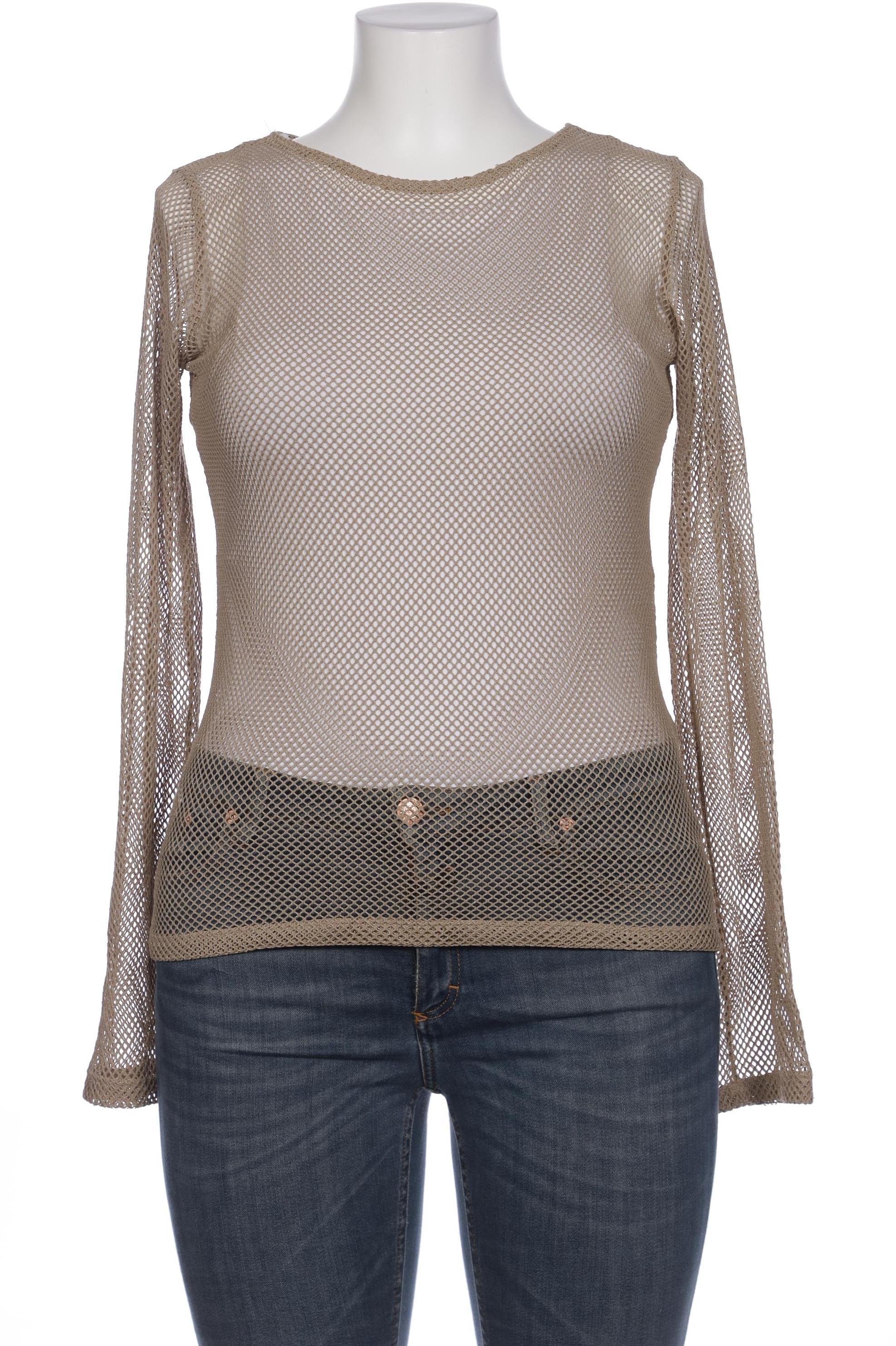 

Save THE Queen! Damen Langarmshirt, beige, Gr. 44