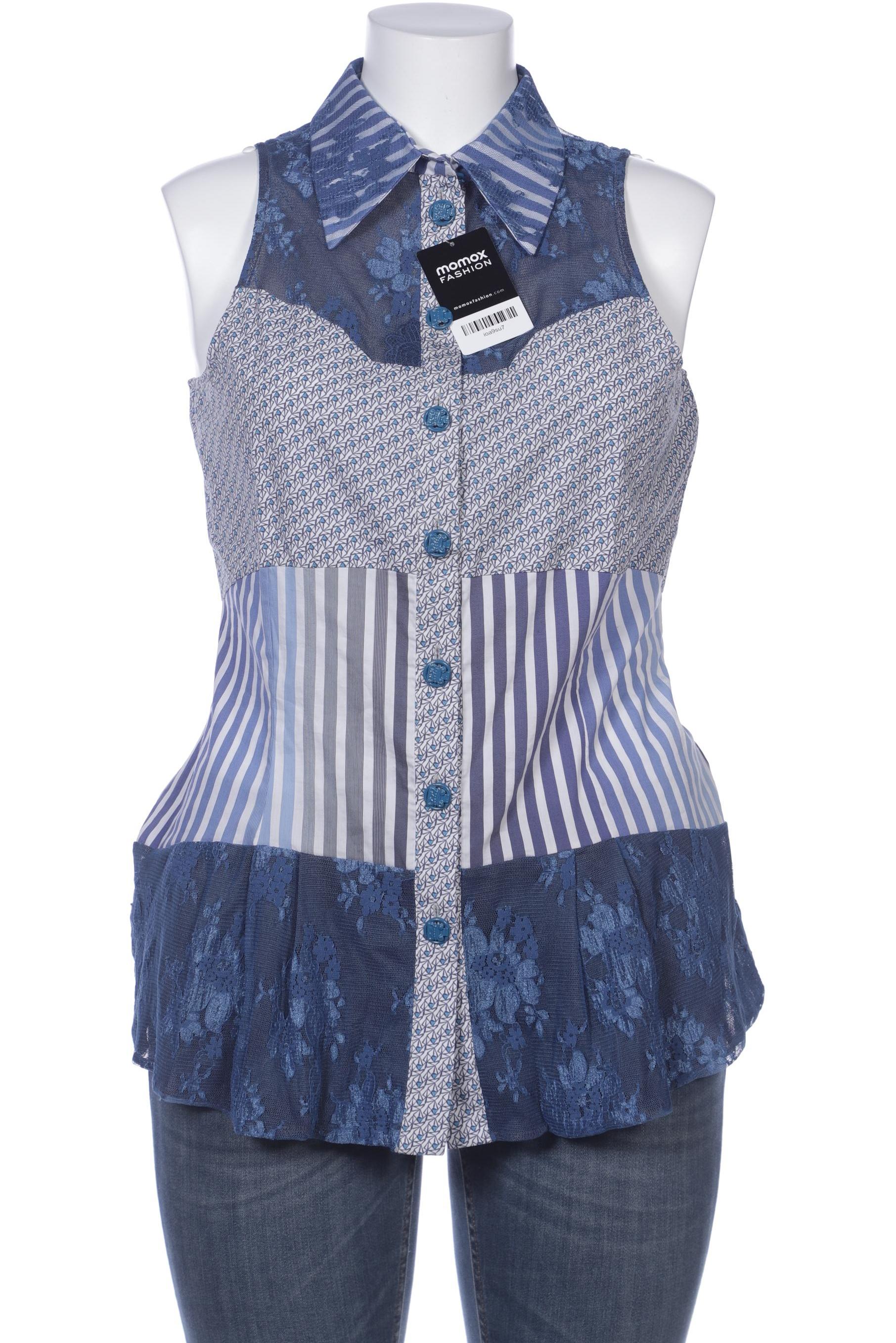 

Save THE Queen! Damen Bluse, blau, Gr. 46
