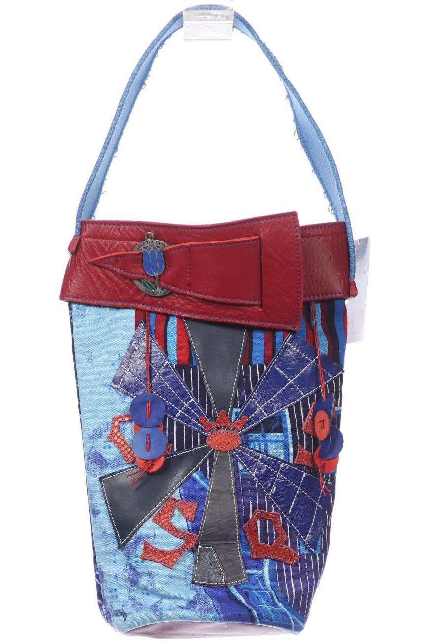 

Save THE Queen! Damen Handtasche, blau, Gr.