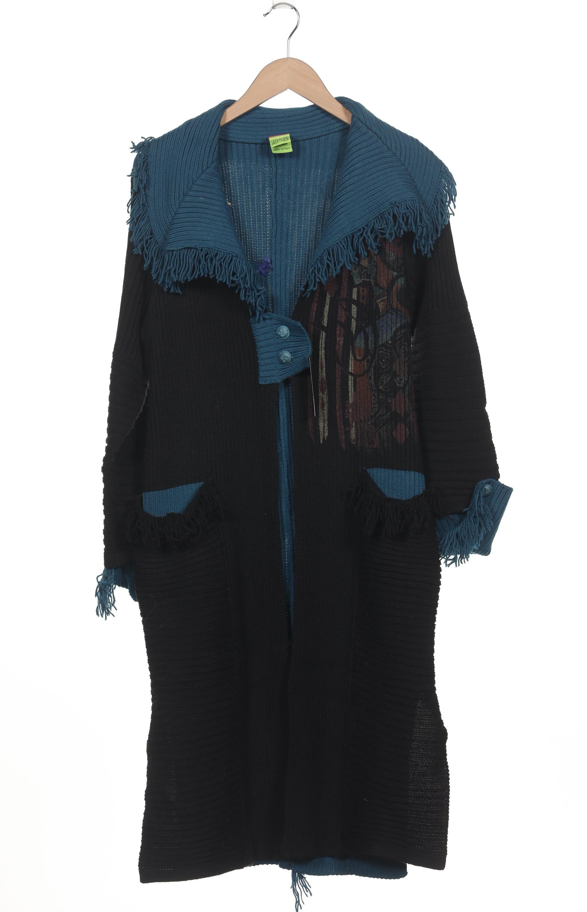 

Save THE Queen! Damen Strickjacke, schwarz, Gr. 44