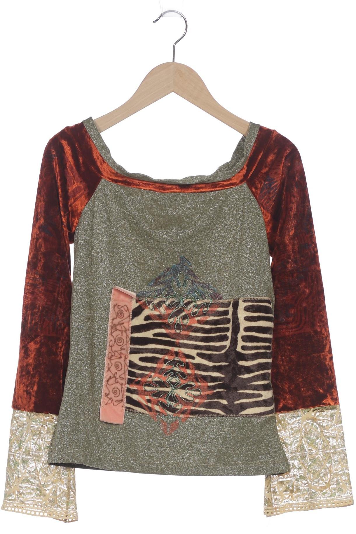 

Save THE Queen! Damen Langarmshirt, grün, Gr. 38