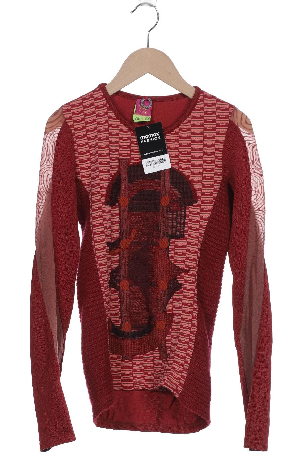 

SAVE THE QUEEN! Damen Langarmshirt, rot