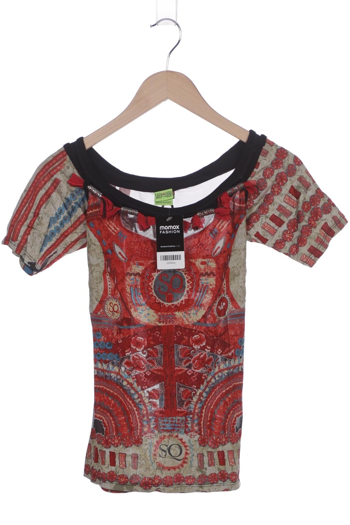 Thumbnail - Save THE Queen! Damen T-Shirt, rot, Gr. 44