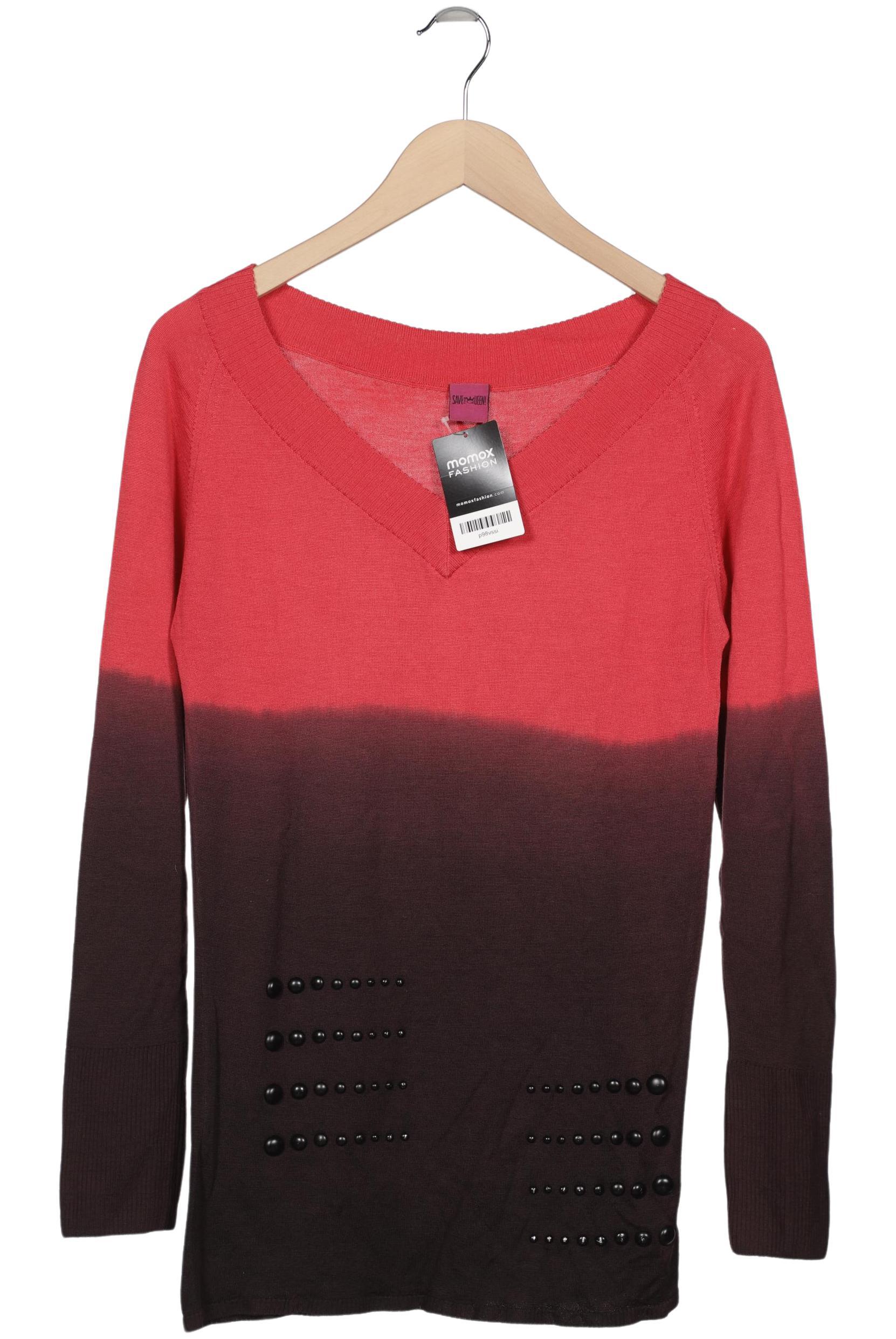 

Save THE Queen! Damen Pullover, bordeaux, Gr. 38