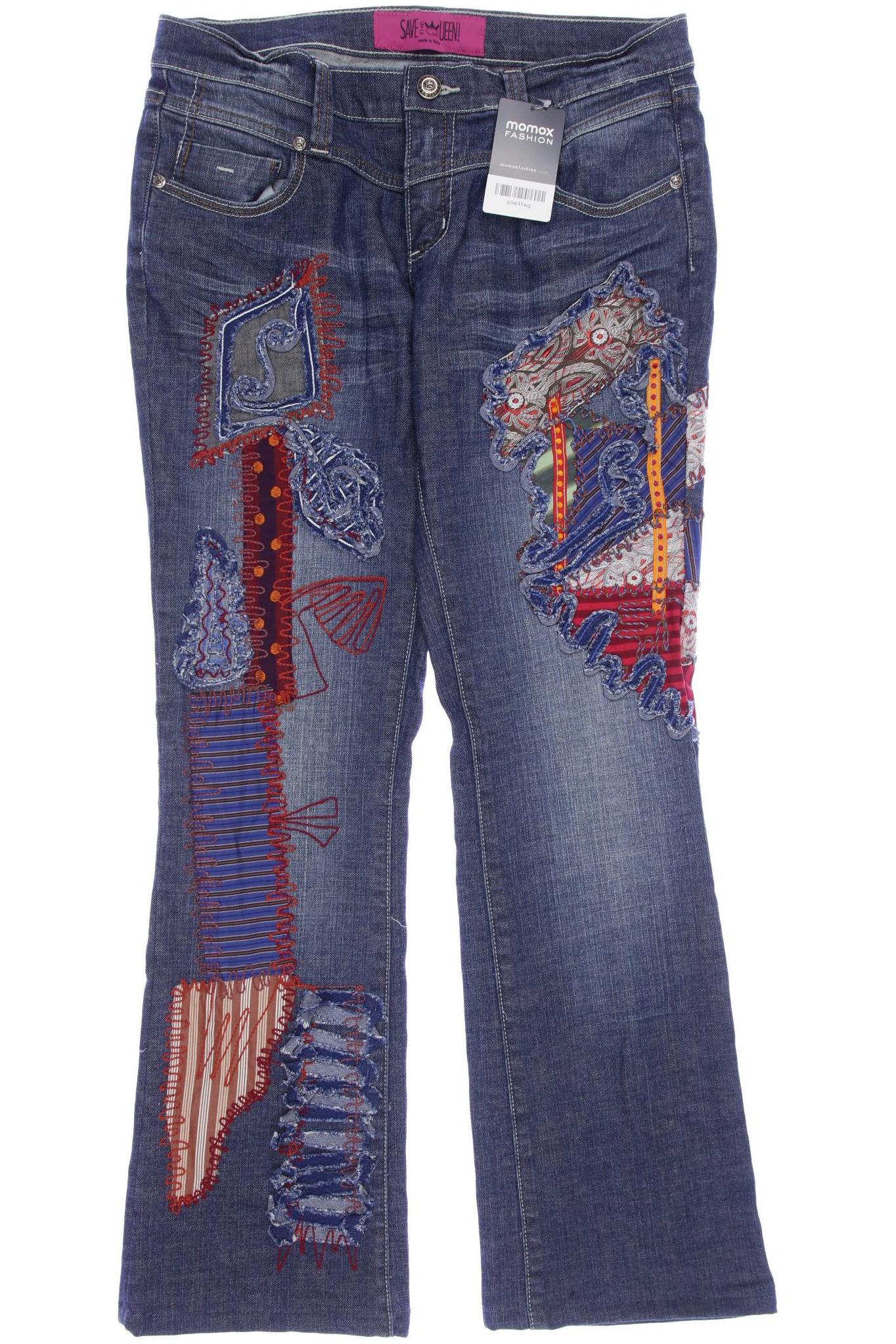

Save THE Queen! Damen Jeans, blau, Gr. 33