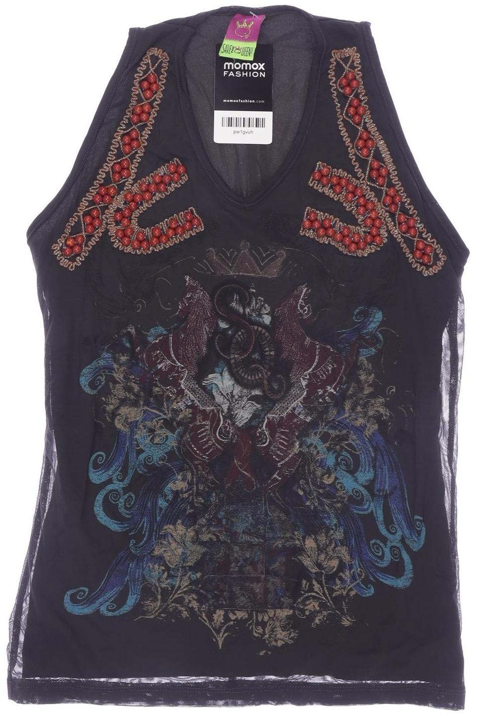 

Save THE Queen! Damen Top, grau, Gr. 44