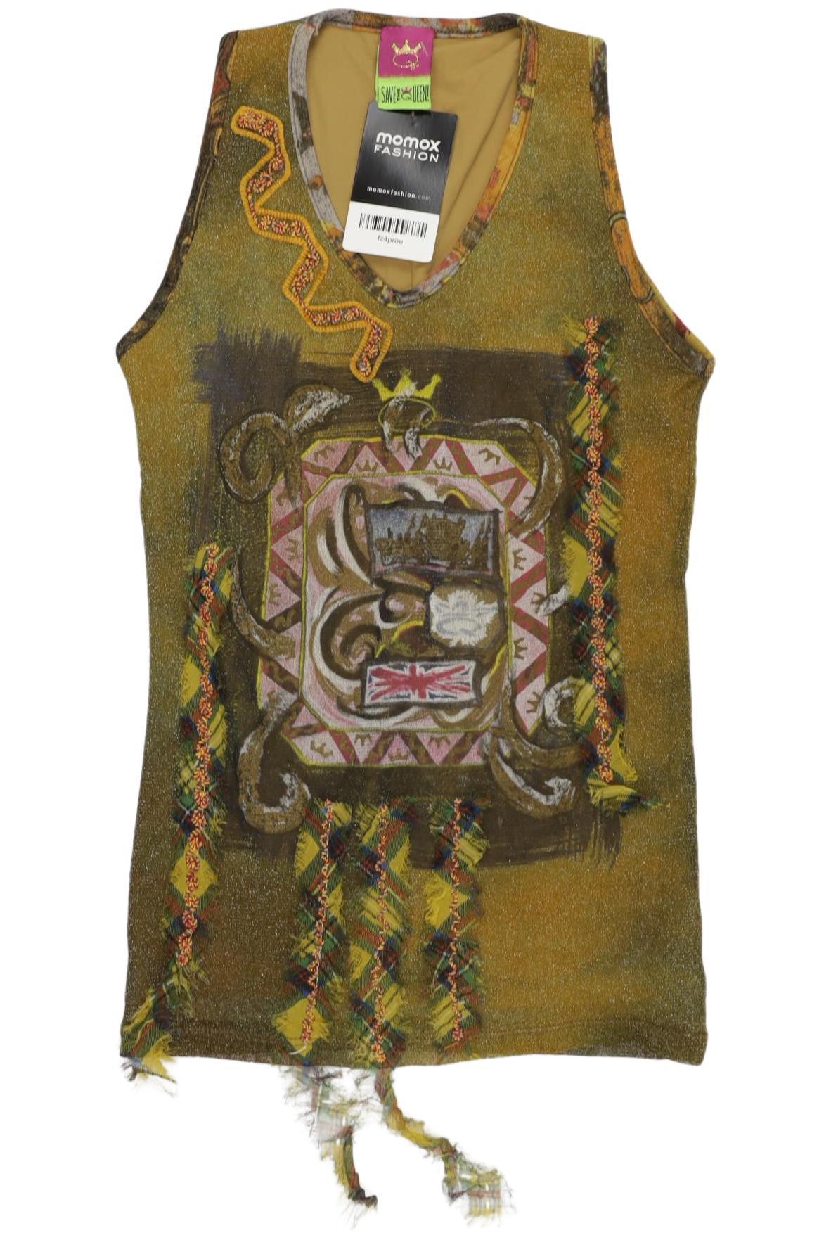 

Save THE Queen! Damen Top, braun, Gr. 36