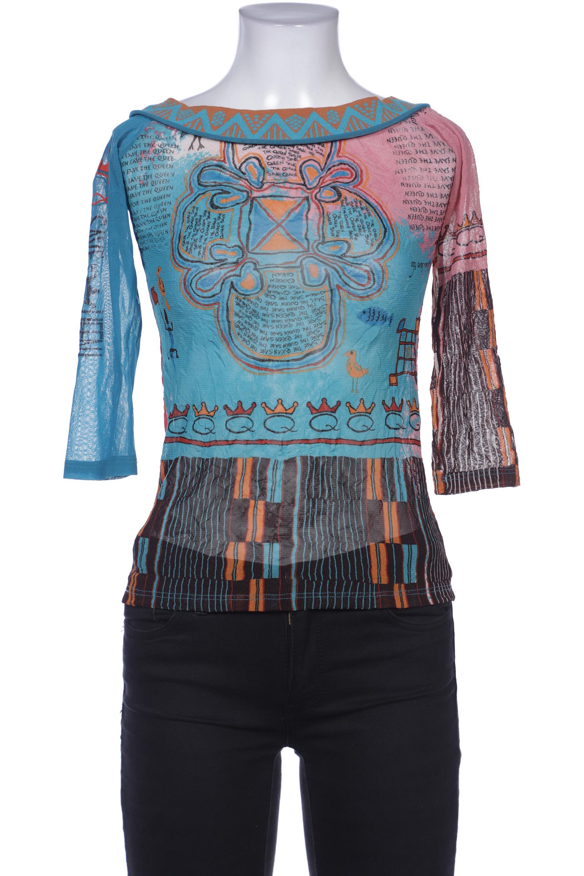 

Save THE Queen! Damen Langarmshirt, blau, Gr. 36