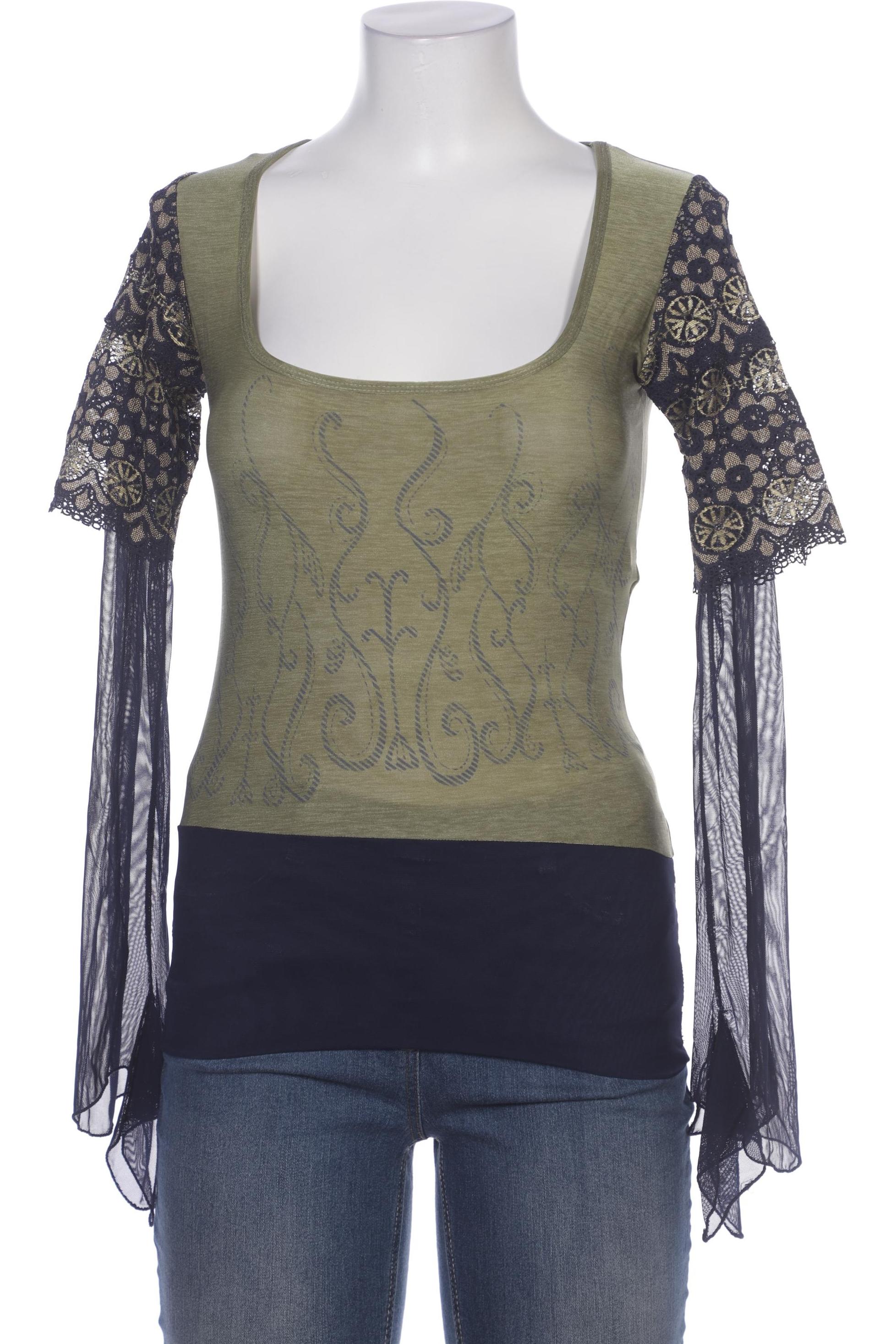 

Save THE Queen! Damen Langarmshirt, grün, Gr. 36