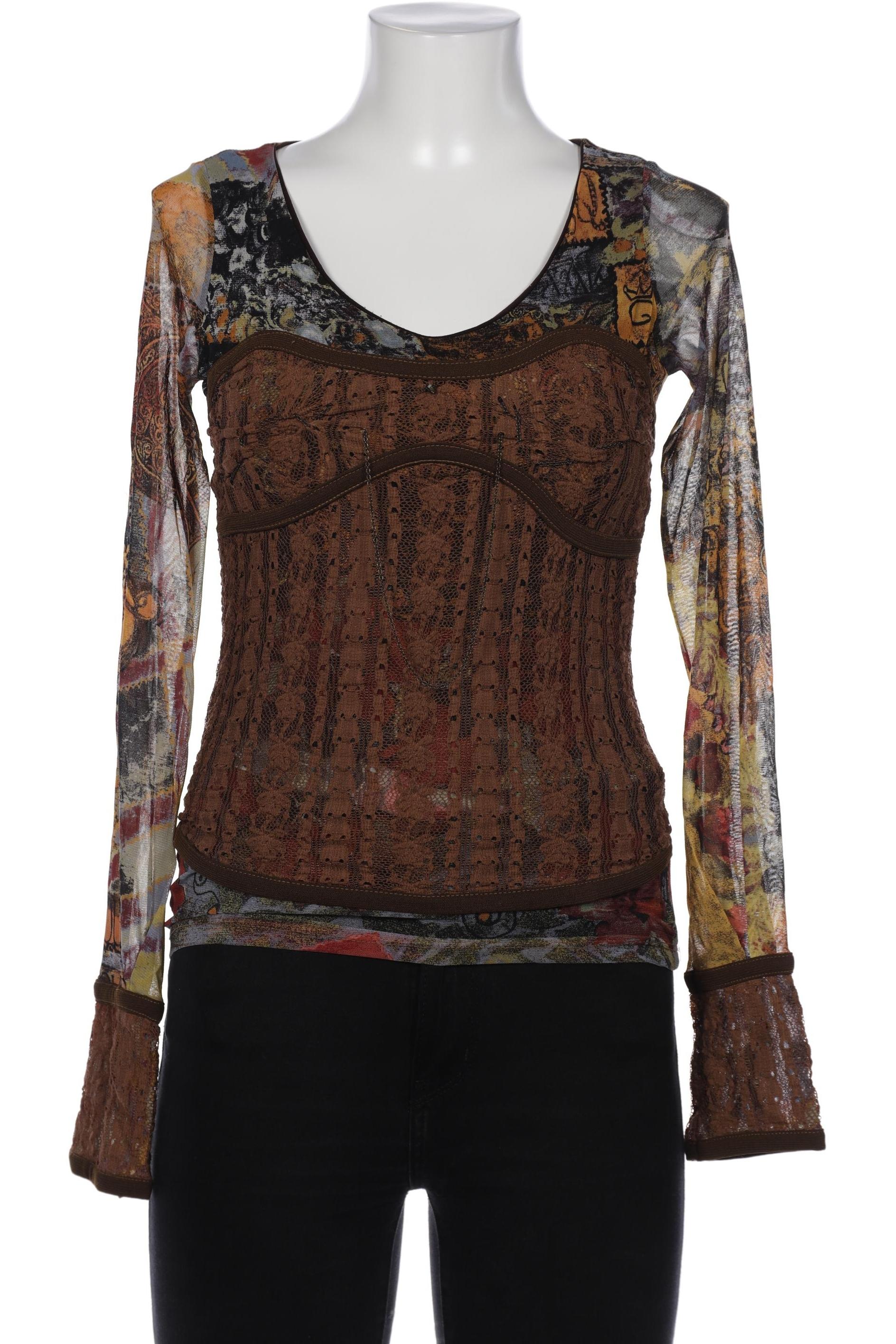 

Save THE Queen! Damen Langarmshirt, braun, Gr. 38