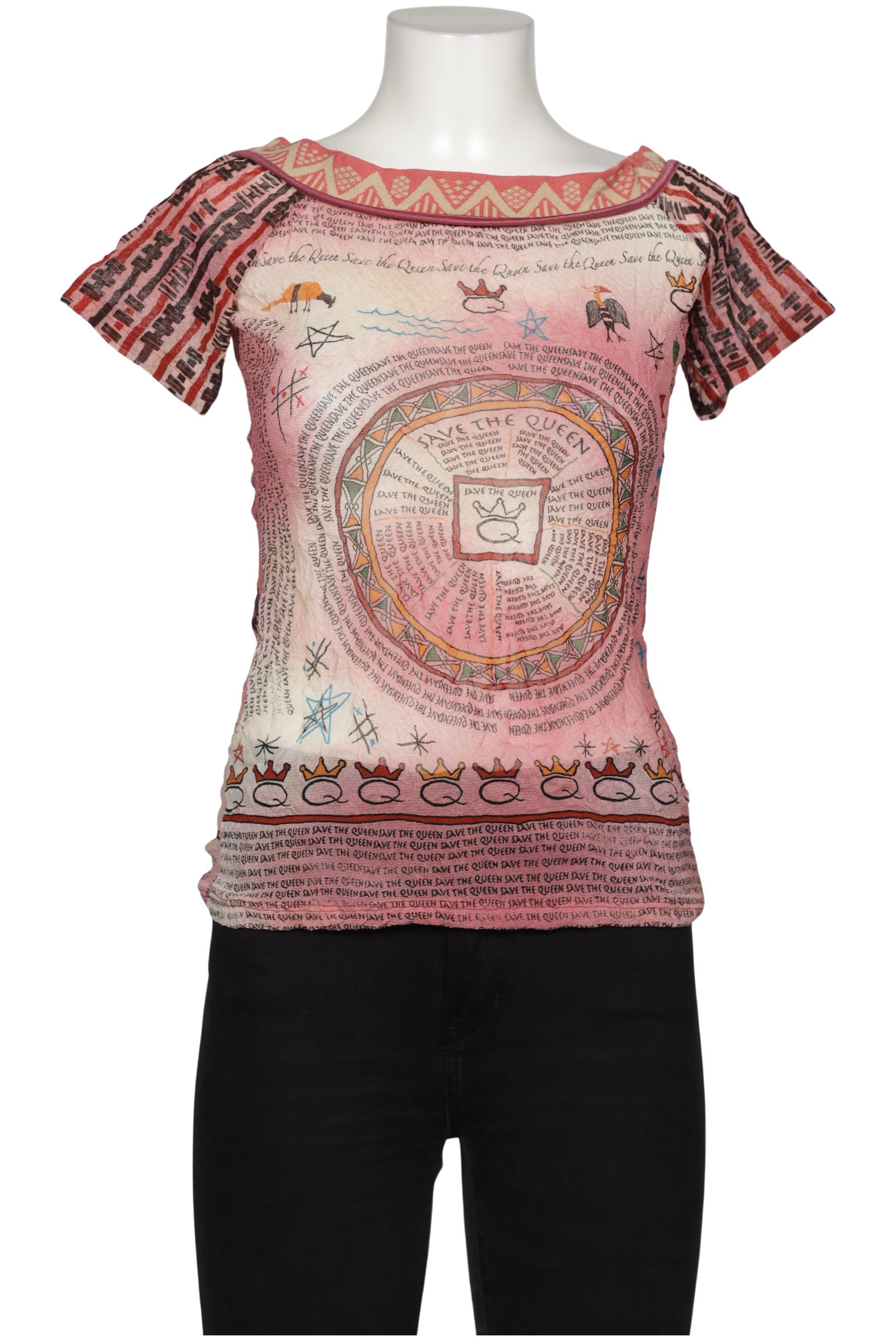 Thumbnail - Save THE Queen! Damen T-Shirt, pink, Gr. 38