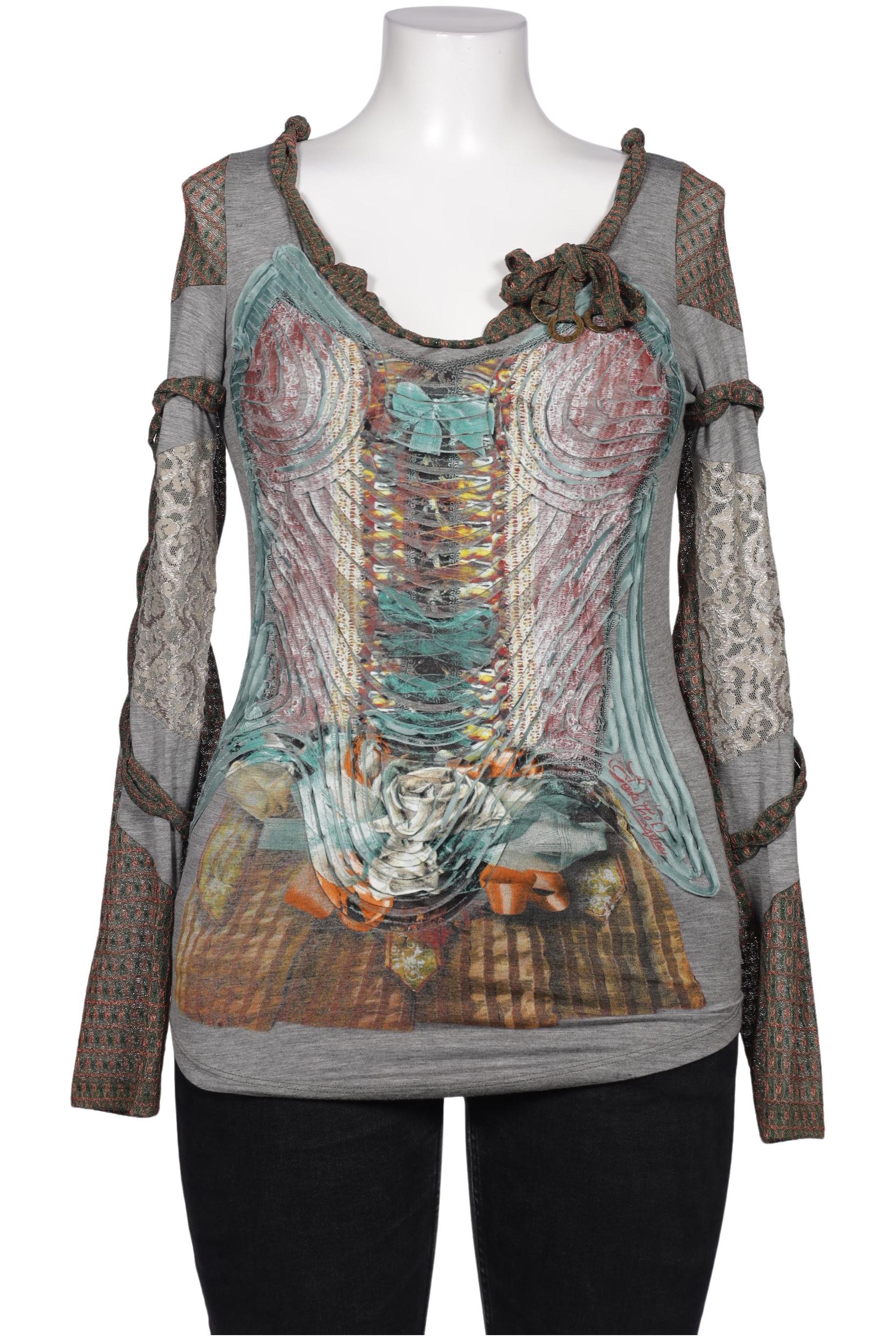 

Save THE Queen! Damen Langarmshirt, mehrfarbig, Gr. 44